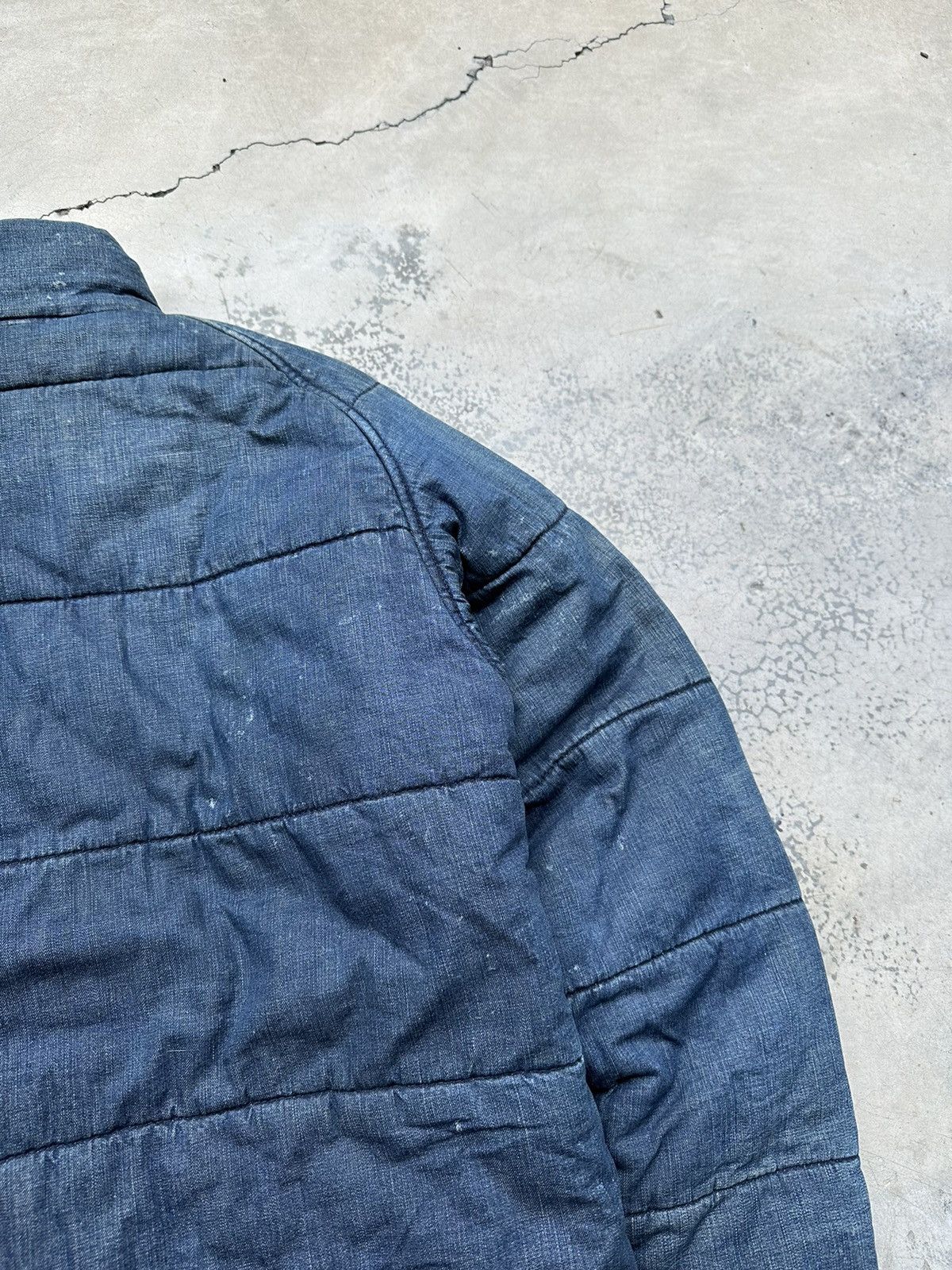 Bape 🦍Vintage A Bathing Ape Denim Utility Jacket Size US L / EU 52-54 / 3 - 10 Thumbnail