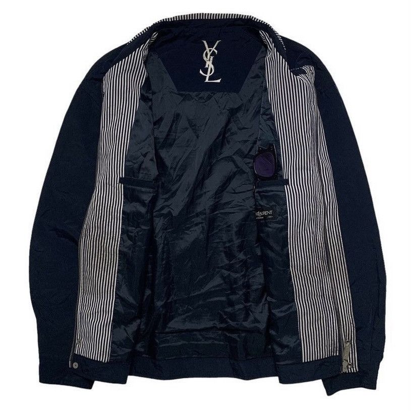 Vintage × Yves Saint Laurent RARE Yves Saint Laurent big logo work jacket Size US XL / EU 56 / 4 - 3 Thumbnail