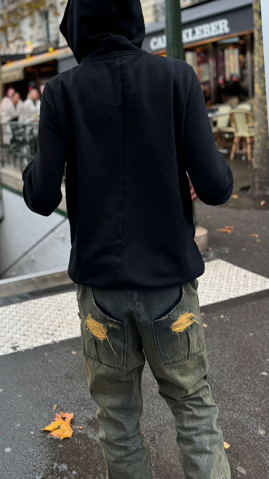 If Six Was Nine × Japanese Brand × Le Grande Bleu (L.G.B.) Mud Wash Denim Cut rare Size US 34 / EU 50 - 11 Thumbnail
