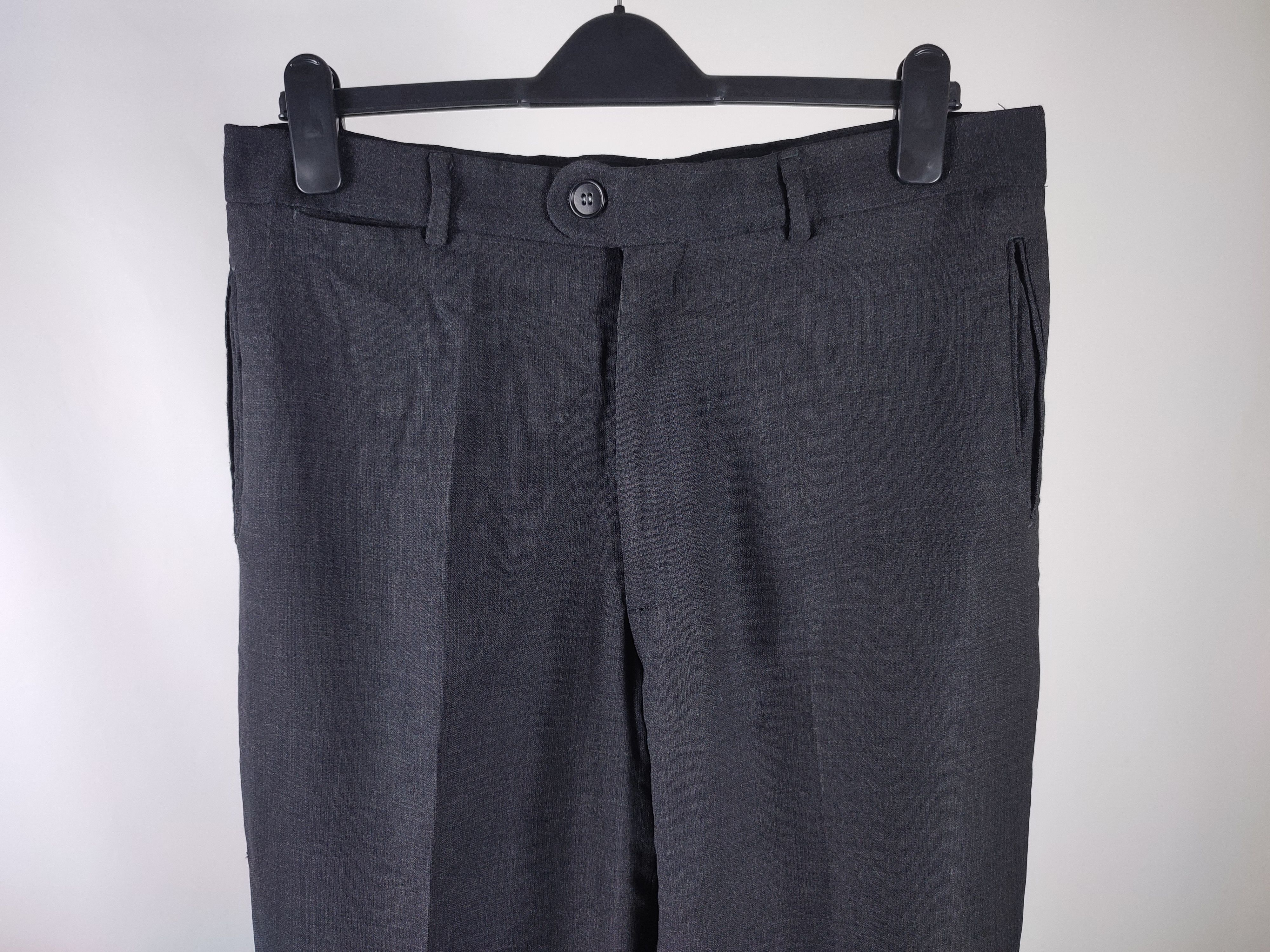 ANTONIO MIRO 90s Antonio Miro Fashion Runway Casual Trousers Wool Pants Size US 34 / EU 50 - 5 Thumbnail