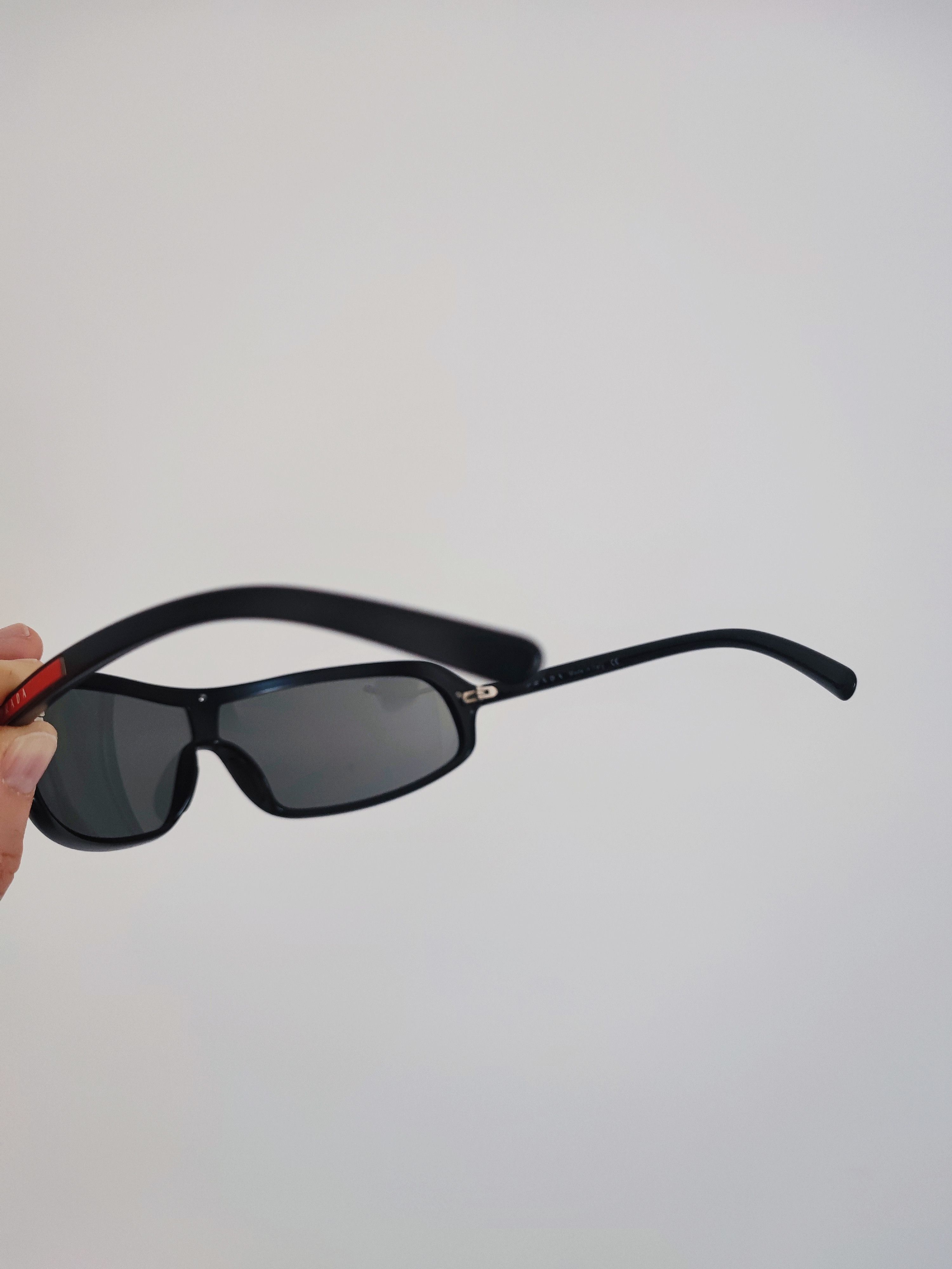 Prada Prada Sport Linea Rossa SPS 06D Vintage Wrap Sunglasses Size ONE SIZE - 8 Thumbnail