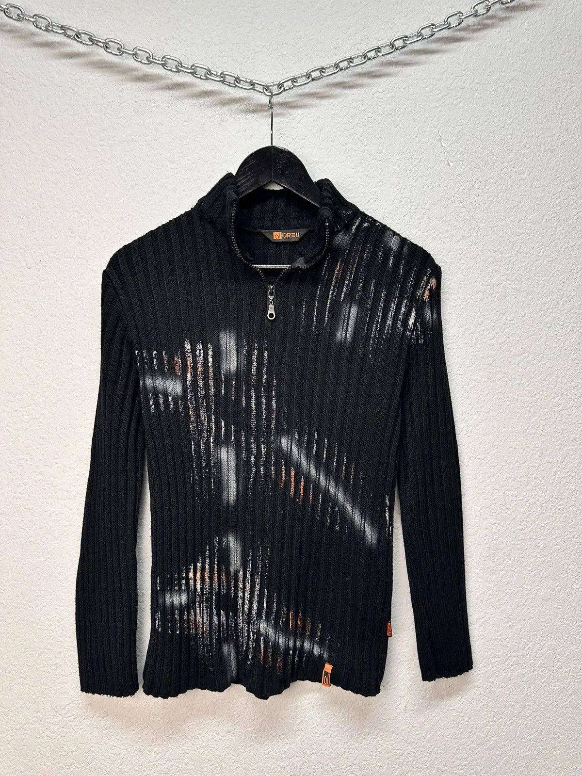 If Six Was Nine Y2k Gothic Avatngarde Sweater Distressed Margiela Japanese Size US M / EU 48-50 / 2 - 2 Thumbnail