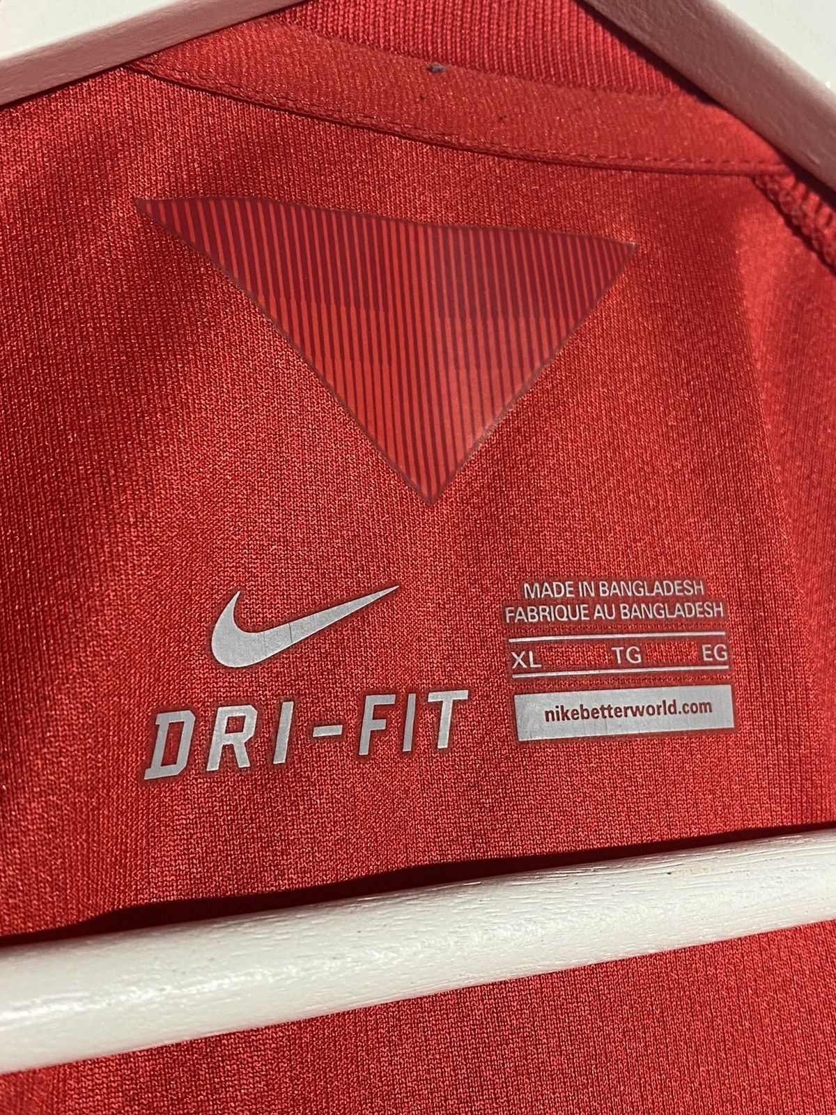 Nike Nike England National Team 2014 Away Football Shirt Size US XL / EU 56 / 4 - 13 Thumbnail