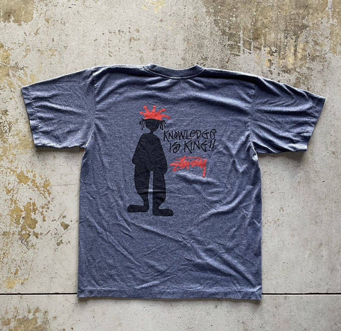 Stussy × Vintage Vintage Stussy T-Shitt Size US XL / EU 56 / 4 - 1 Thumbnail