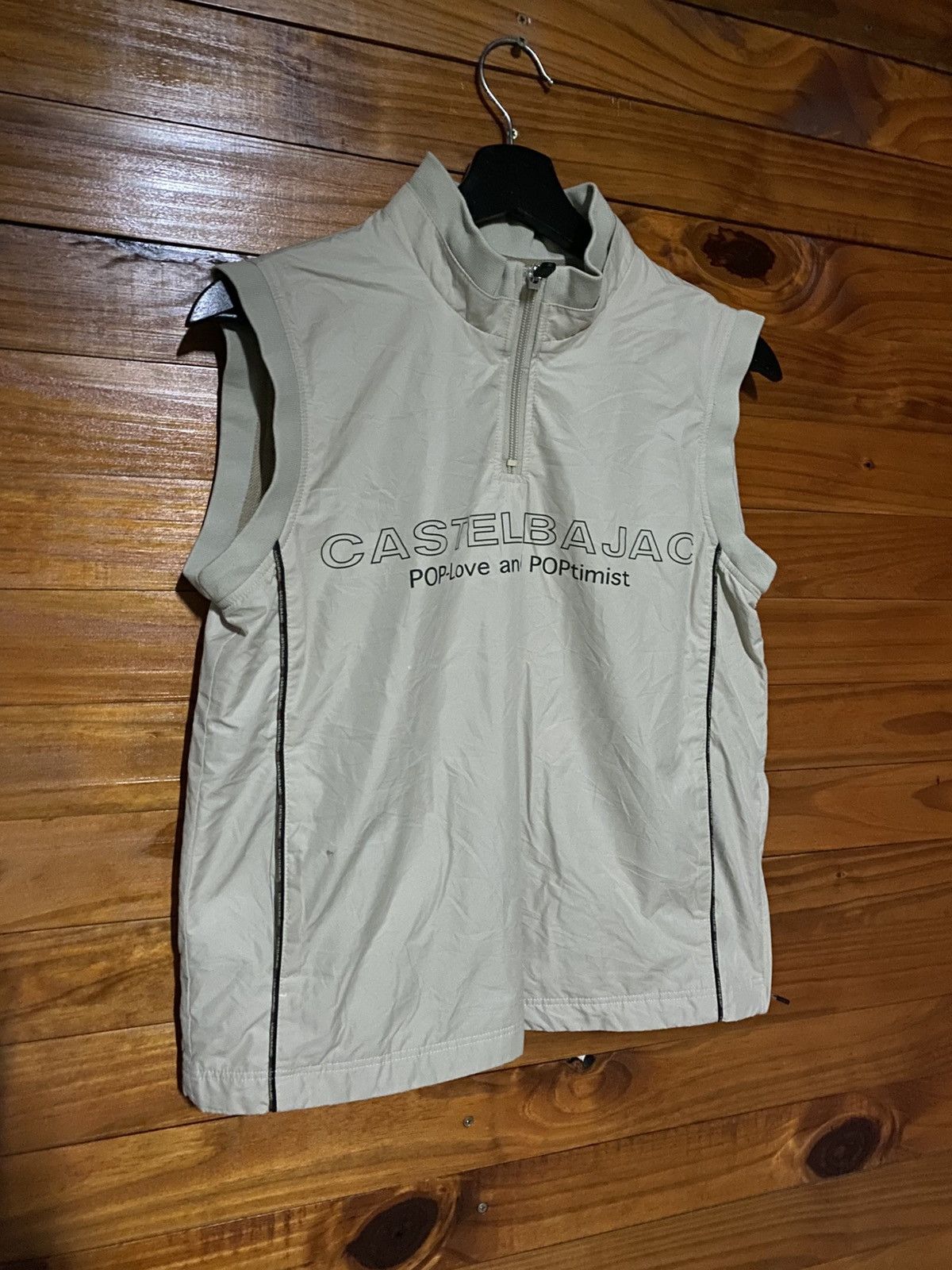 Jean Charles De Castelbajac Castelbajac Sport Beige Sleeveless Vest POP-Love POPtimist Size US S / EU 44-46 / 1 - 5 Thumbnail