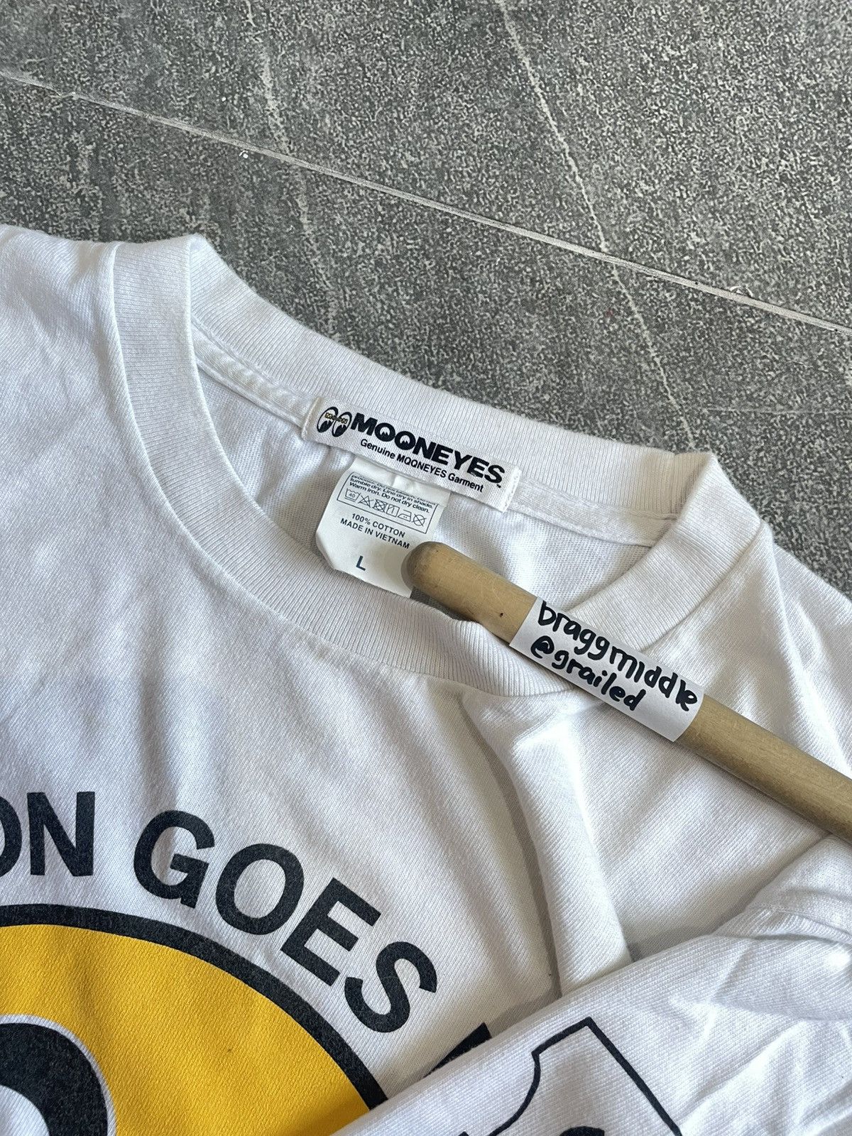 Japanese Brand Mooneyes Moon Racing Cams Longsleeve Shirt Official Size US L / EU 52-54 / 3 - 6 Thumbnail