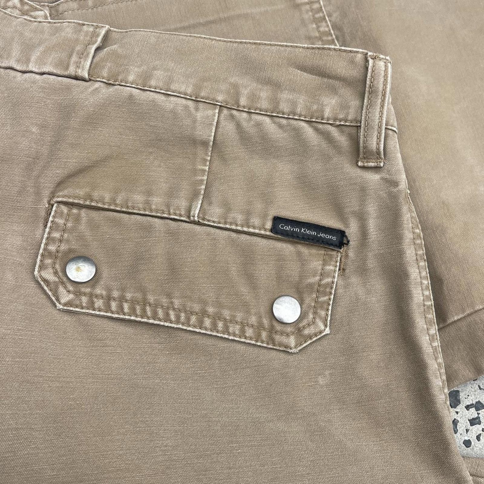 Calvin Klein Baggy Calvin Klein Cargo Pants 👖 Size US 32 / EU 48 - 5 Thumbnail