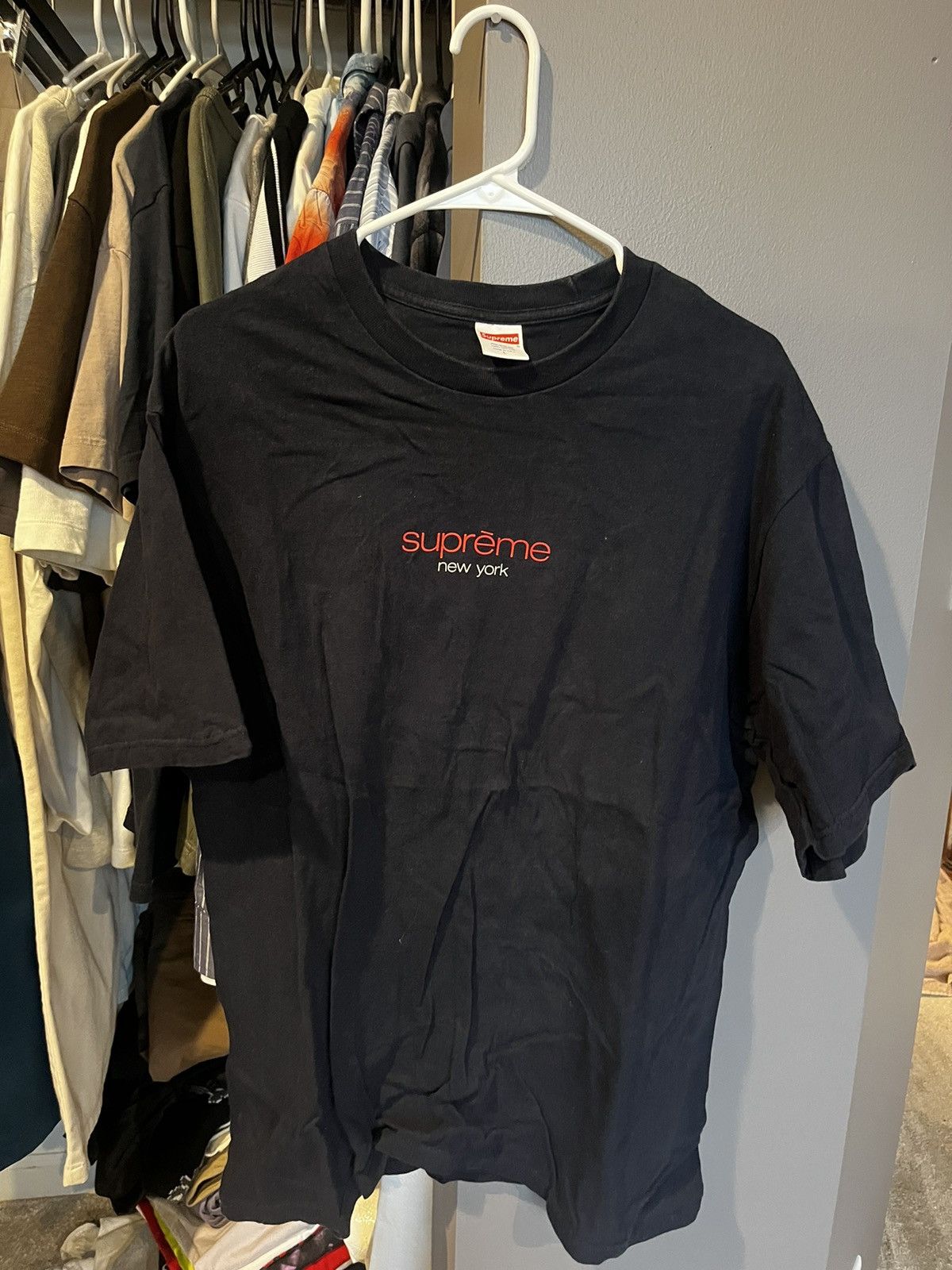 Supreme Supreme Classic Logo Tee Grailed