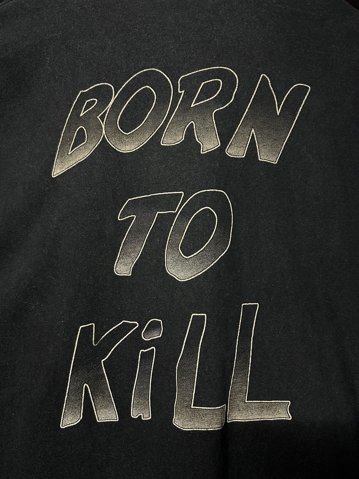 Vintage Vintage 90s Born To Kill Retreat Hee Horror Skull Faded Tee Size US XL / EU 56 / 4 - 9 Thumbnail