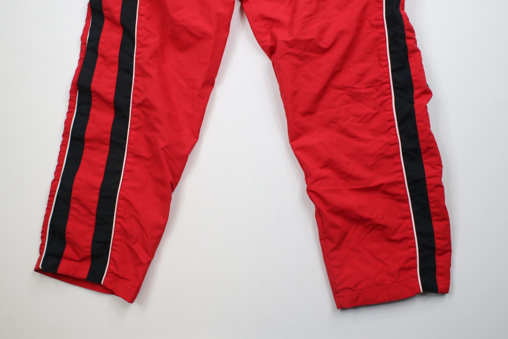 Vintage Vintage 90s Faded Lined Detroit Red Wings Hockey Pants Red Size ONE SIZE - 4 Thumbnail
