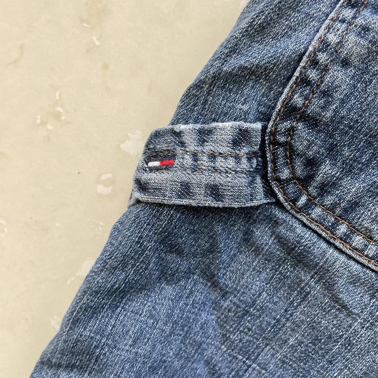 Tommy Hilfiger Vintage Y2K 90's Tommy Hilfiger Carpenter Jean Shorts Size US 38 / EU 54 - 4 Thumbnail