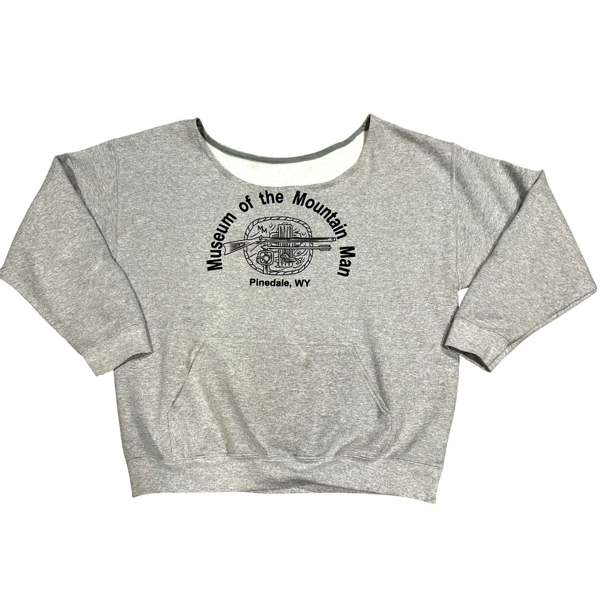 Other CCC Museum Of The Mountain Man Cozy Gray Sweatshirt Front Ho Size 3XL / US 20-22 - 1 Thumbnail