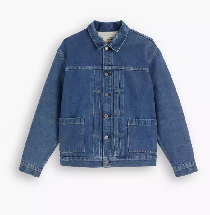 Levi's Made & Crafted LEVI'S MADE & CRAFTED Type II Sherpa Trucker Jacket Big E Size US L / EU 52-54 / 3 - 1 Thumbnail