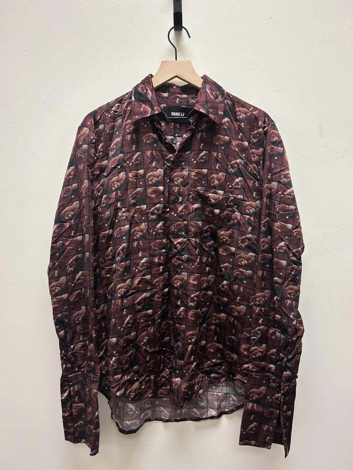 Roll the Dice Silk Cotton Button up