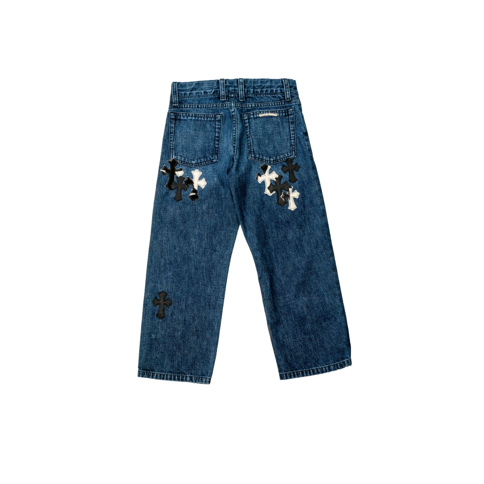 Chrome Hearts Kids Jeans With Pony Hair Size US 26 / EU 42 - 2 Thumbnail