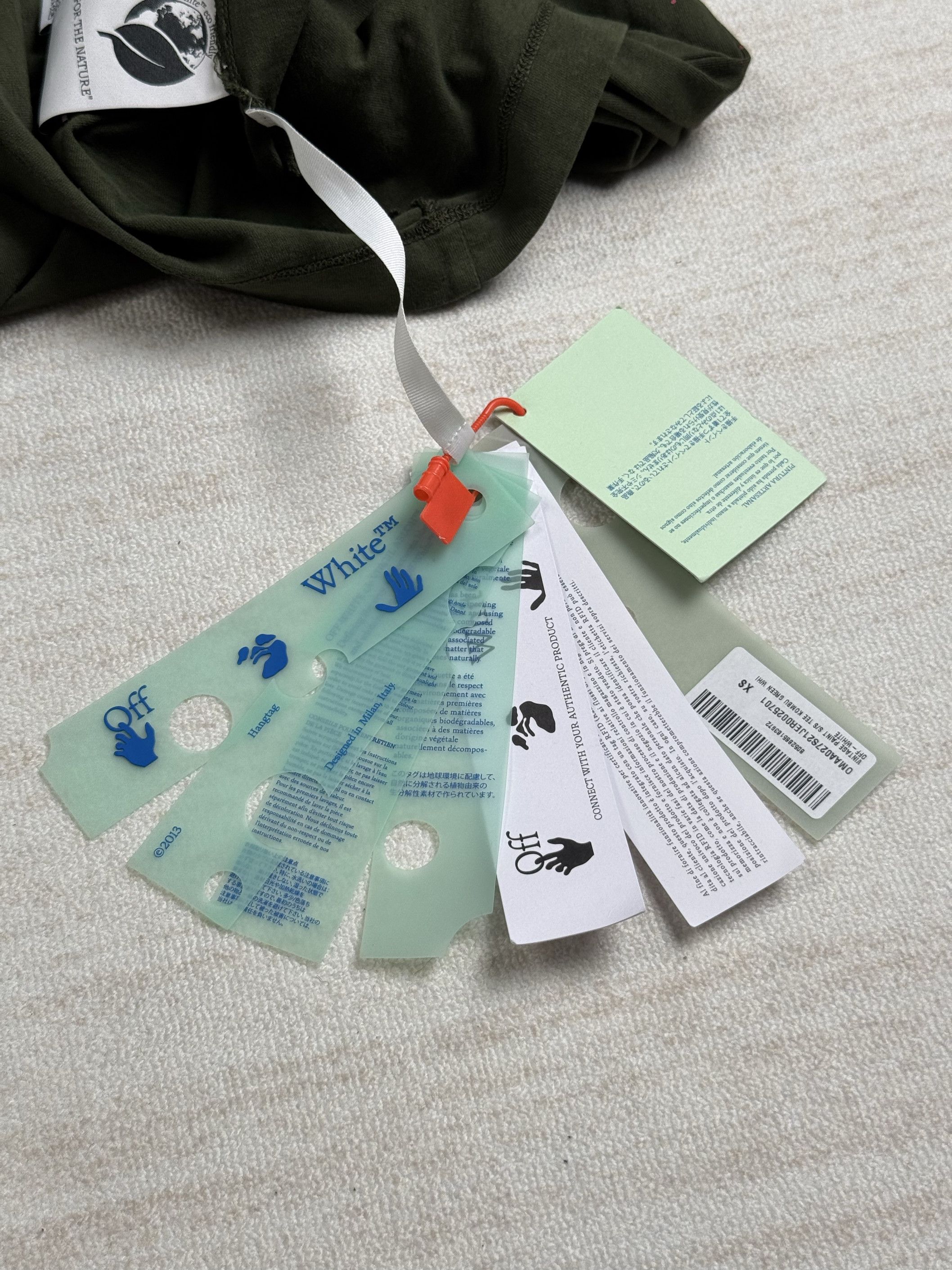 Off-White NEW WITH TAG* Off-White Paint Splatter Short-Sleeve Tee Size US M / EU 48-50 / 2 - 14 Thumbnail