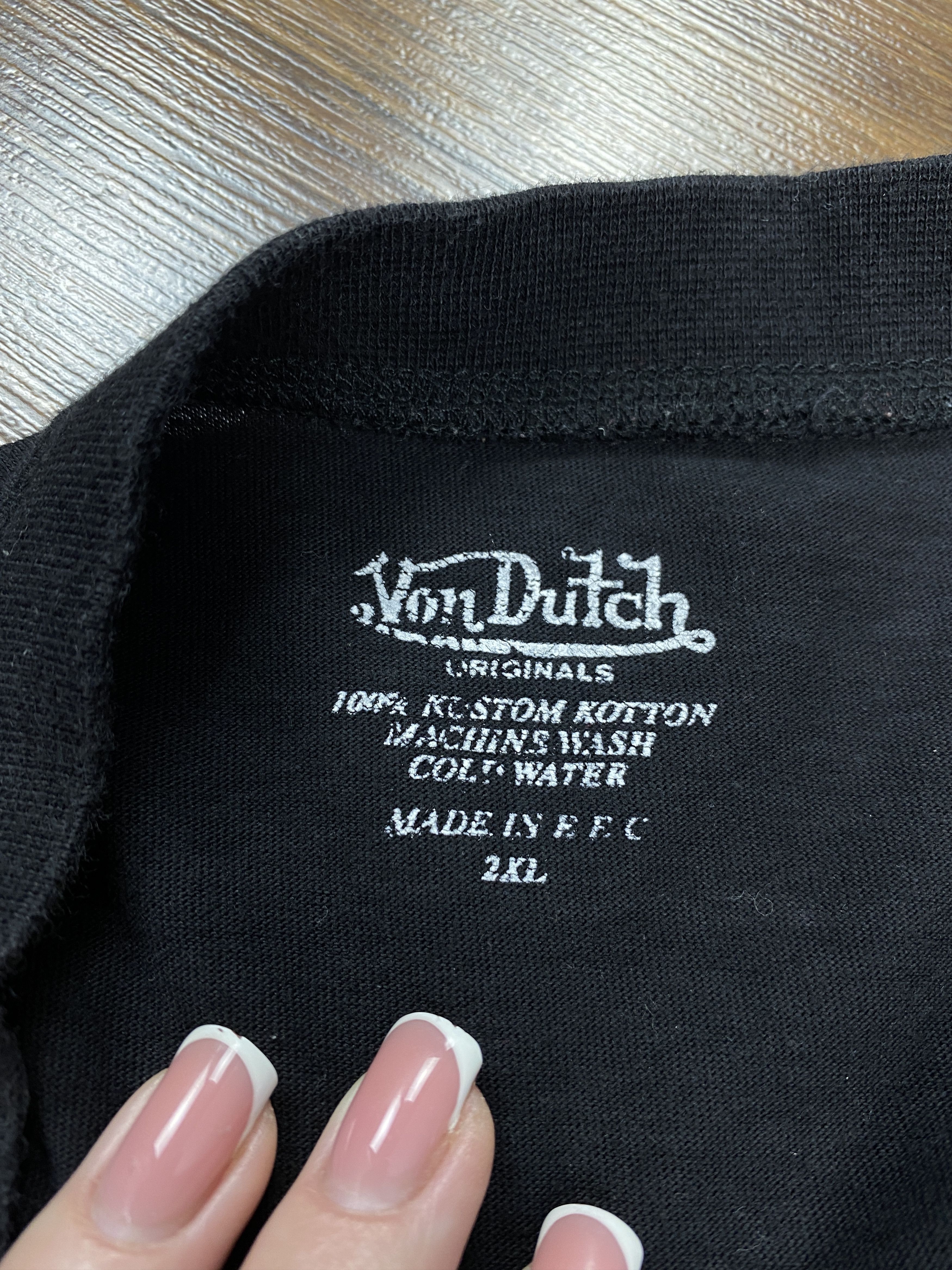 Vintage Von Dutch Vintage Mens T-Shirt Size US XXL / EU 58 / 5 - 9 Thumbnail
