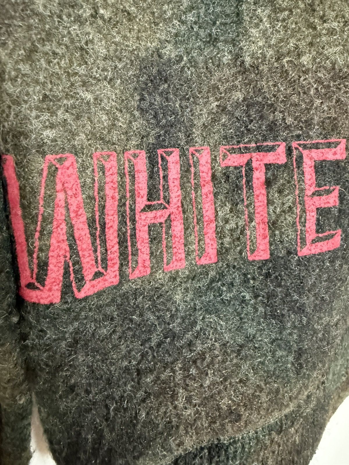 Off-White Off-White Diagonal Stripe Wool Crewneck Sweatshirt Size US M / EU 48-50 / 2 - 3 Thumbnail