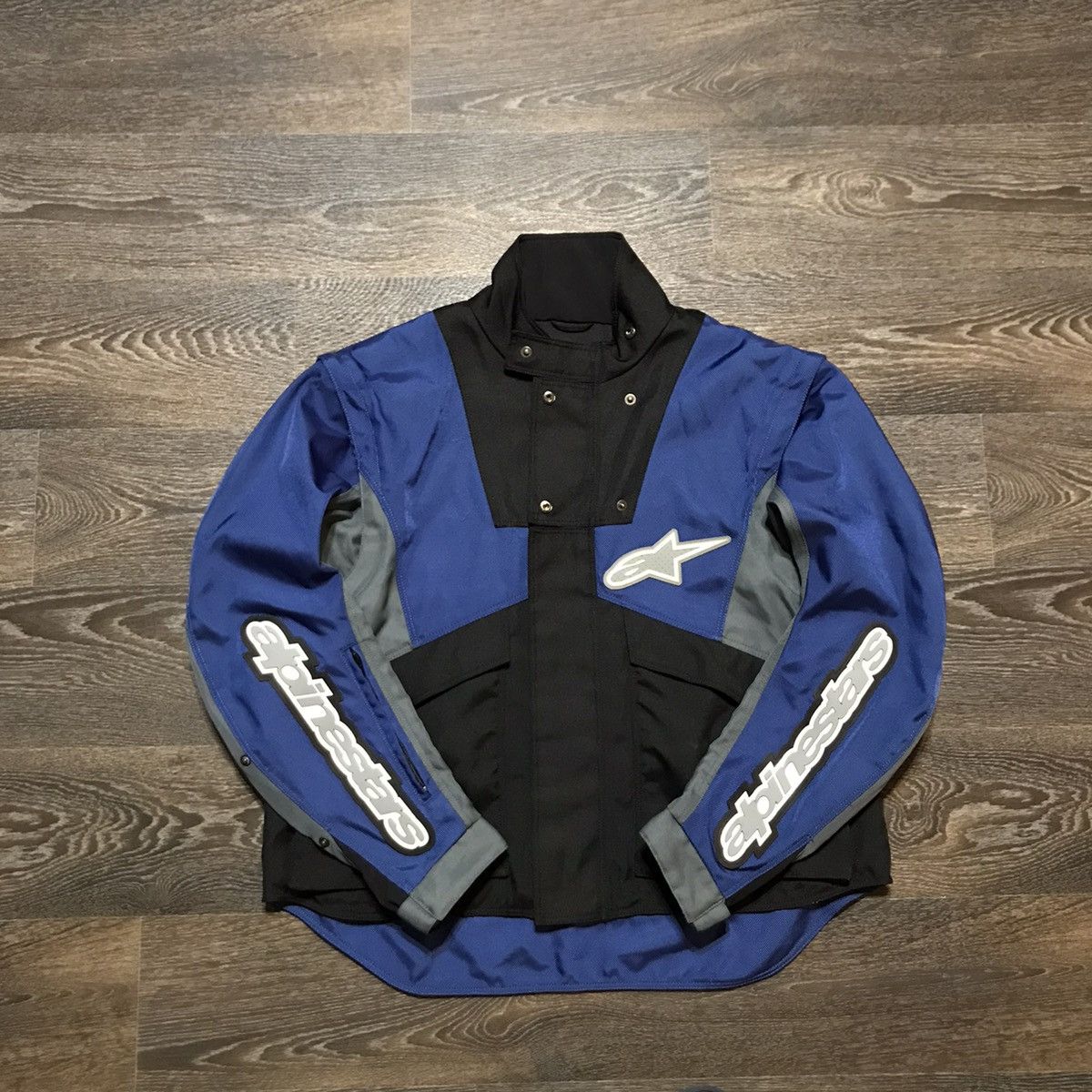 Alpinestars Vintage Alpinestars Big Logo Motorcycle Jacket mens Xl Size US XL / EU 56 / 4 - 1 Thumbnail