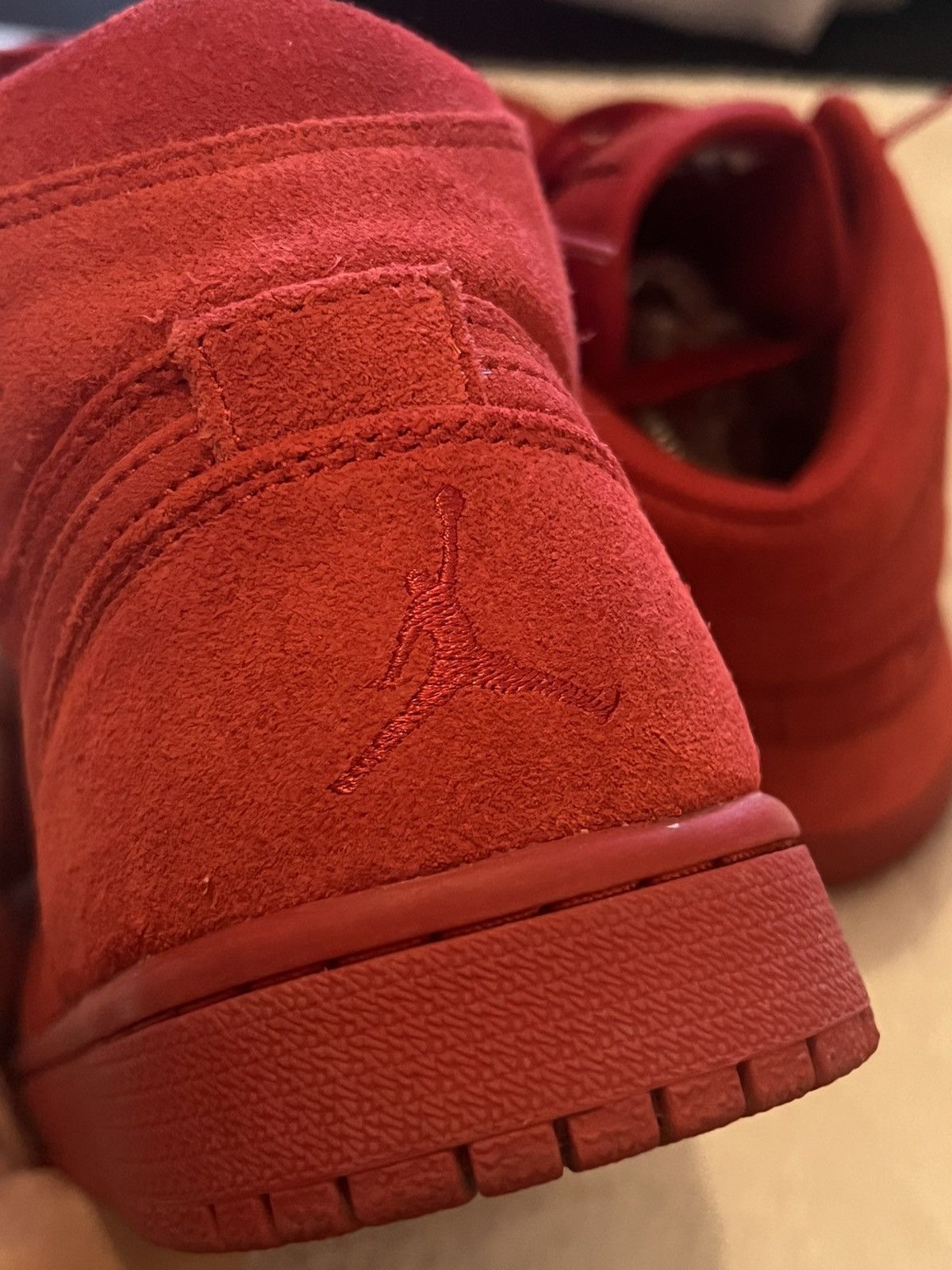 Nike Air Jordan 1 Mid „Suede Gym Red“ Size US 7 / IT 37 - 7 Thumbnail