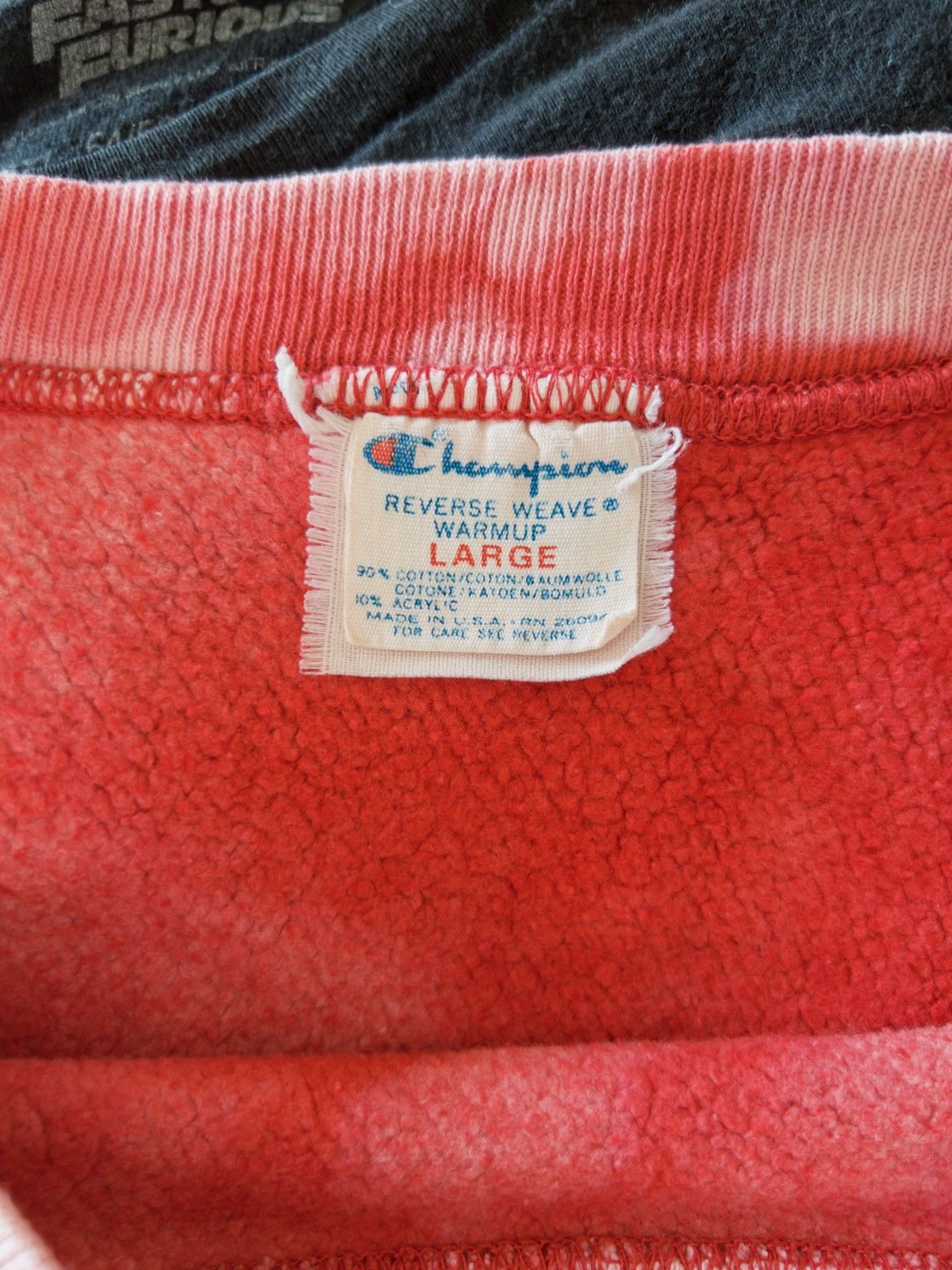 Champion 1990s Champion Reverse Weave “Warmup” sweatshirt Size US L / EU 52-54 / 3 - 4 Thumbnail
