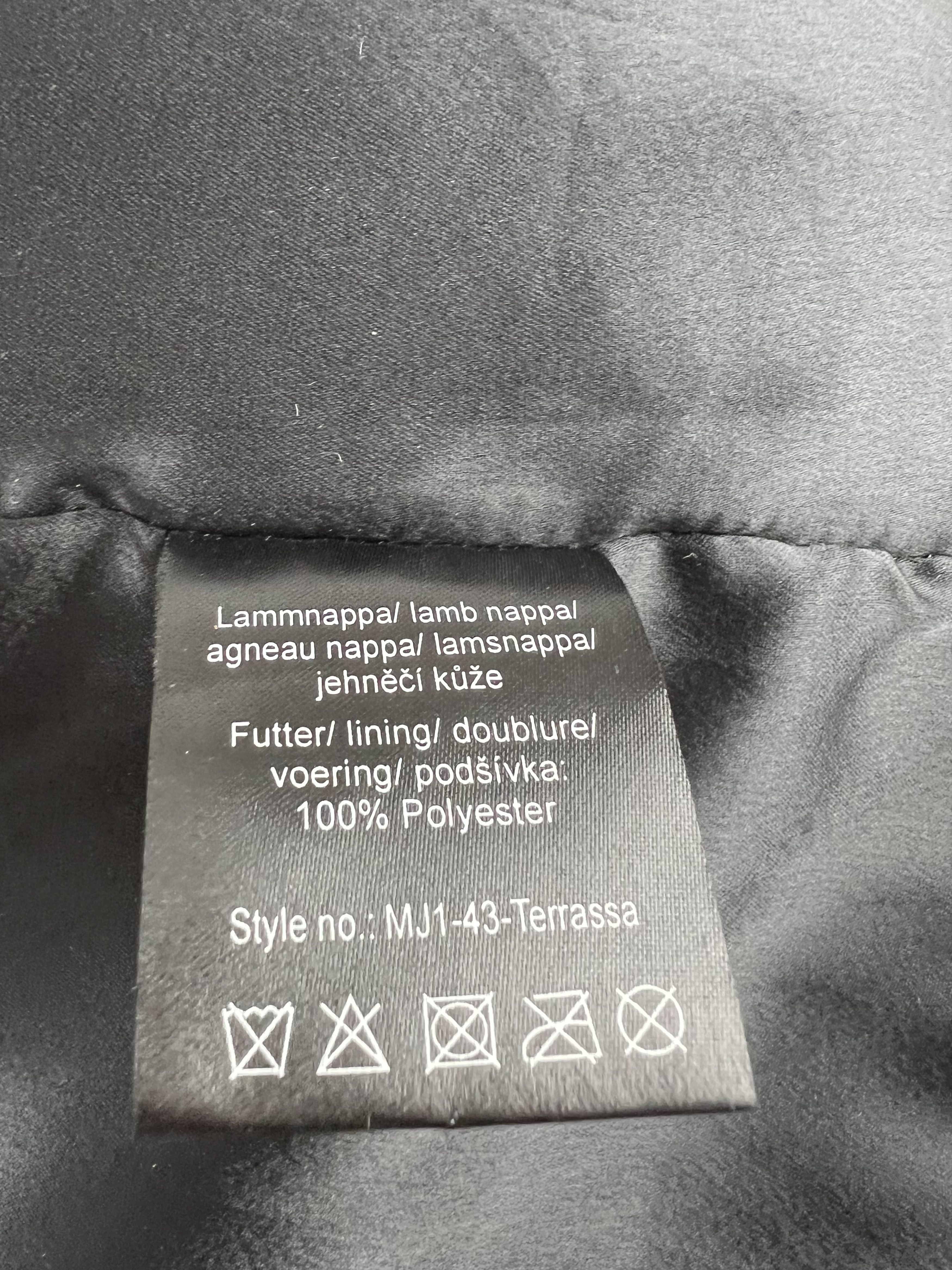 Designer Maze Women's Leather Biker Jacket Size L Size L / US 10 / IT 46 - 17 Thumbnail