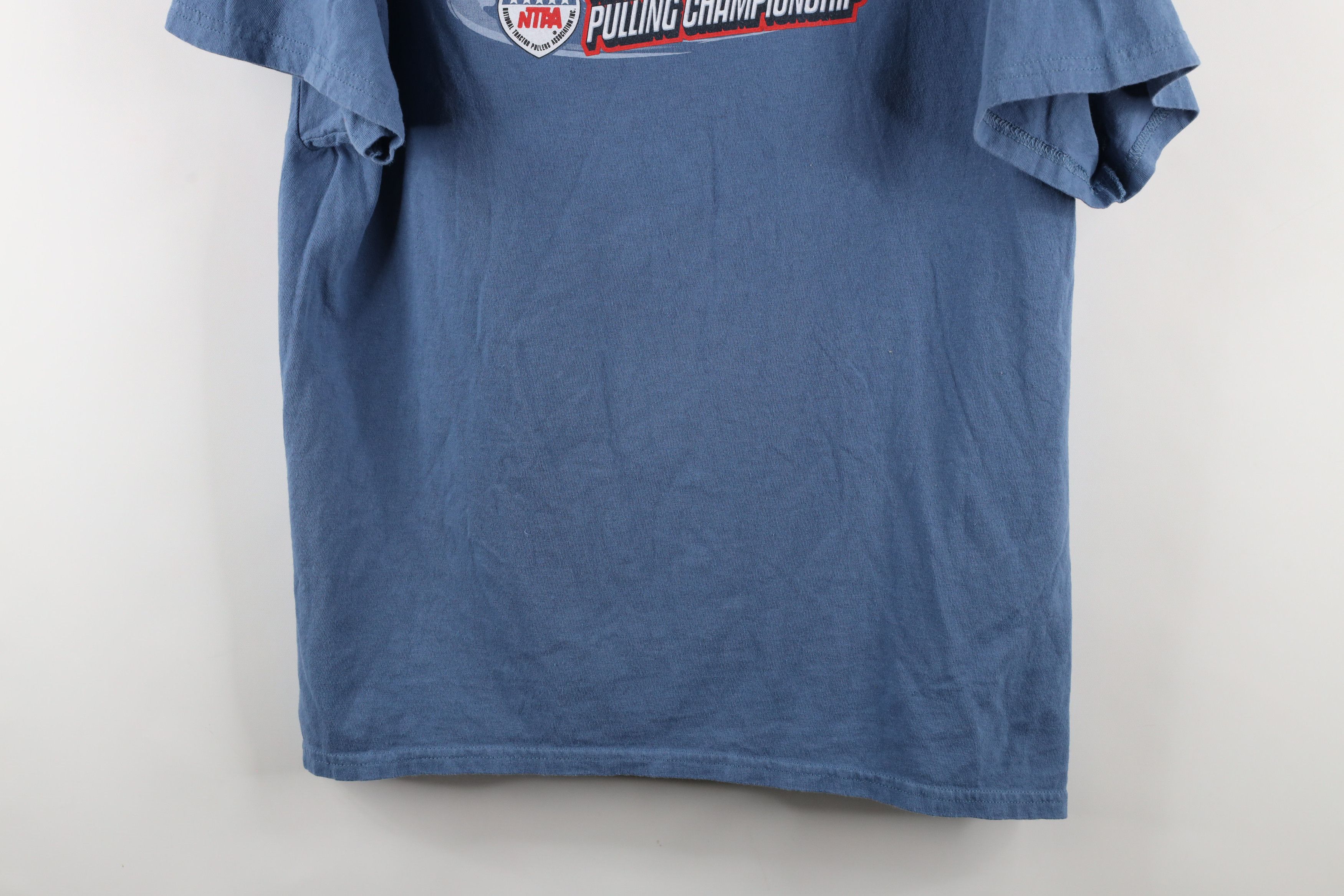 Vintage Streetwear Tractor Pulling Championship T-Shirt Blue Size US XL / EU 56 / 4 - 3 Thumbnail