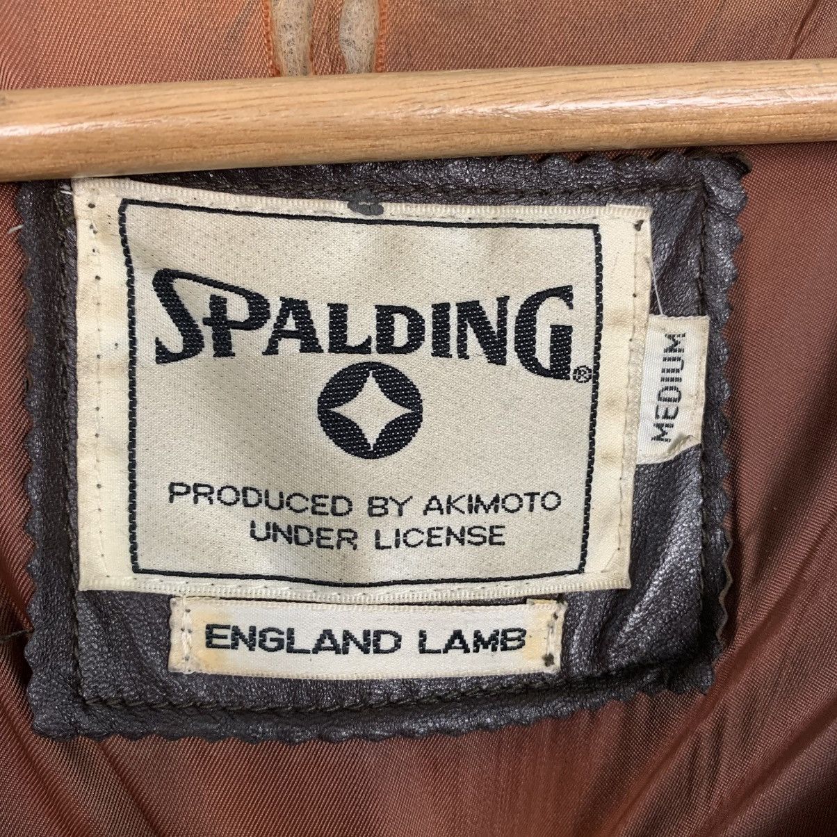 Japanese Brand Vintage Spalding Leather Jacket Size US M / EU 48-50 / 2 - 15 Thumbnail