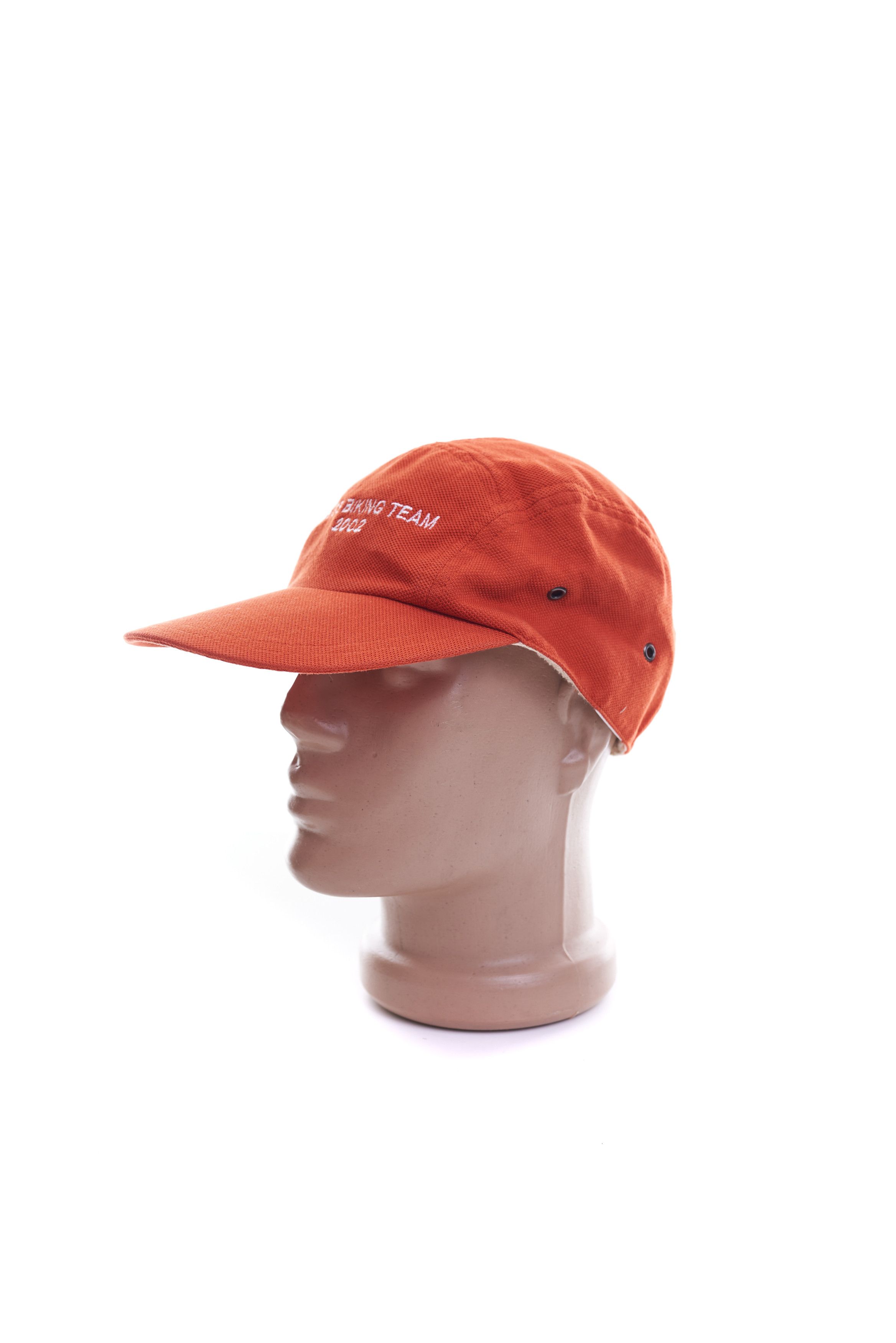 Lacoste Lacoste Vintage 5 Panel Cap Hat Size 3 Orange Rare Mens Hat Size ONE SIZE - 5 Thumbnail