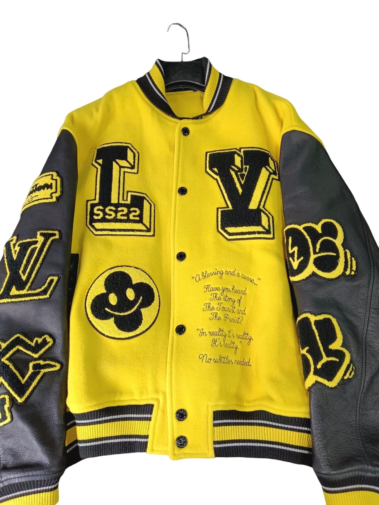 Louis Vuitton Louis Vuitton SS22 Amen Break Panther Varsity Jacket 58 Size US XXL / EU 58 / 5 - 1 Thumbnail