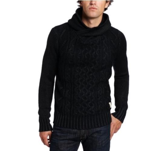 Scotch & Soda Scotch & Soda Men's Heavy Wool Hooded Pull Size US M / EU 48-50 / 2 - 2 Thumbnail