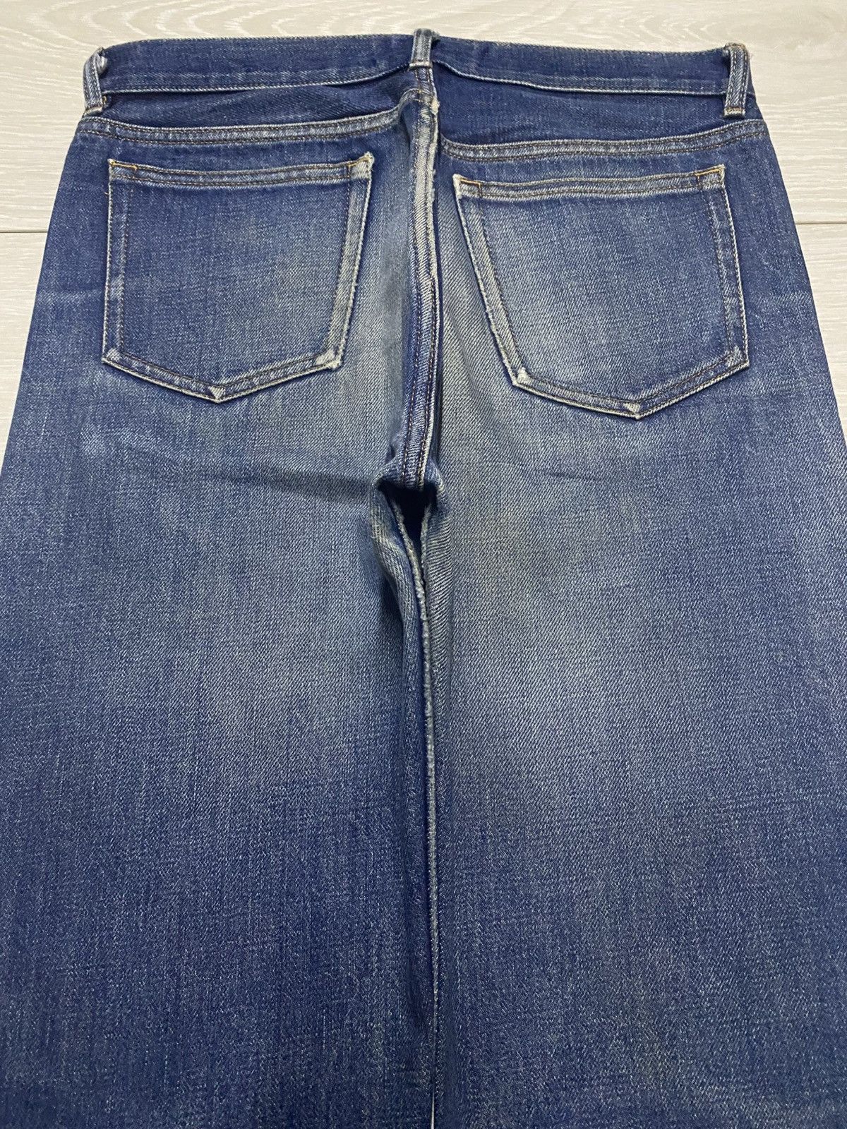 A.P.C. A.P.C Rue De Fleurus Selvedge Denim Mud Wash Loose Jeans Size US 30 / EU 46 - 4 Thumbnail