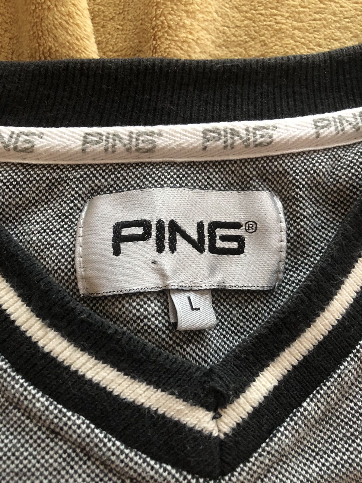 PING PING GOLF VINTAGE QUALITY VEST JACKET Size US L / EU 52-54 / 3 - 3 Thumbnail