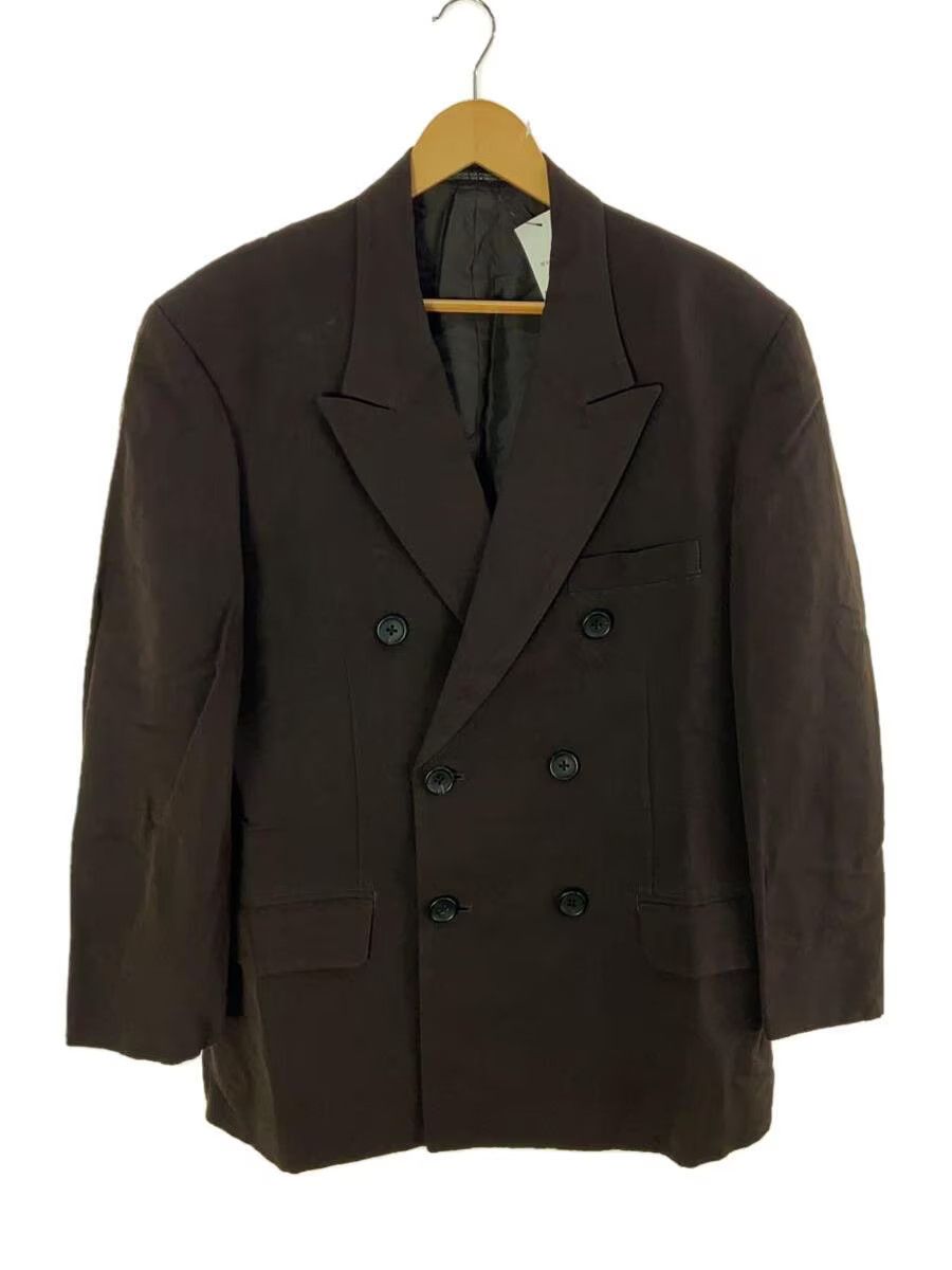 ジャケット・アウター Yohji Yamamoto Rayon Tailored Jacket yohji yamamoto POUR HOMME rayon tailored jacket brown