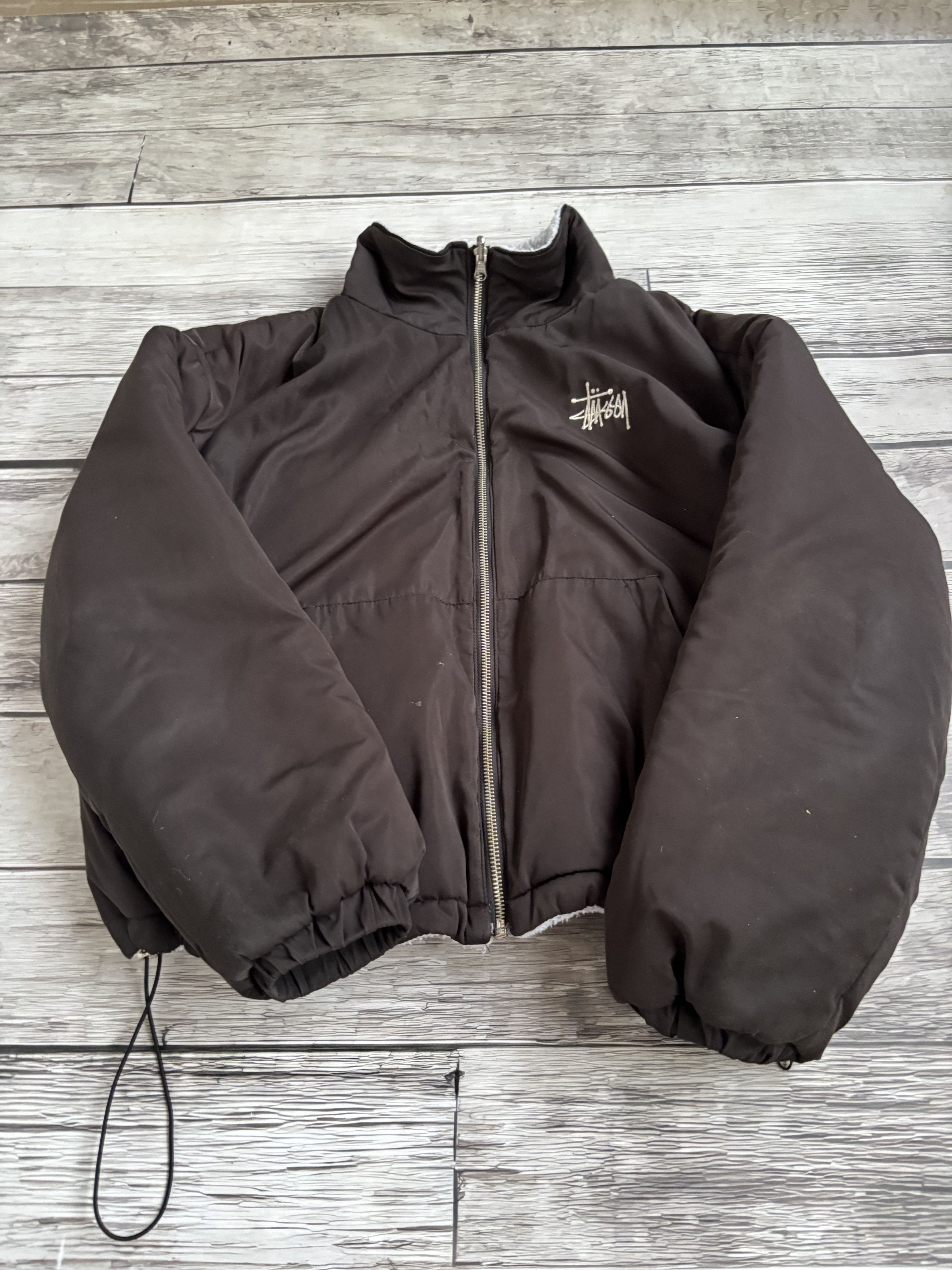 Stussy Vintage Stussy Sherpa Fleece Revirsble Steetwear 90s Size US M / EU 48-50 / 2 - 7 Thumbnail