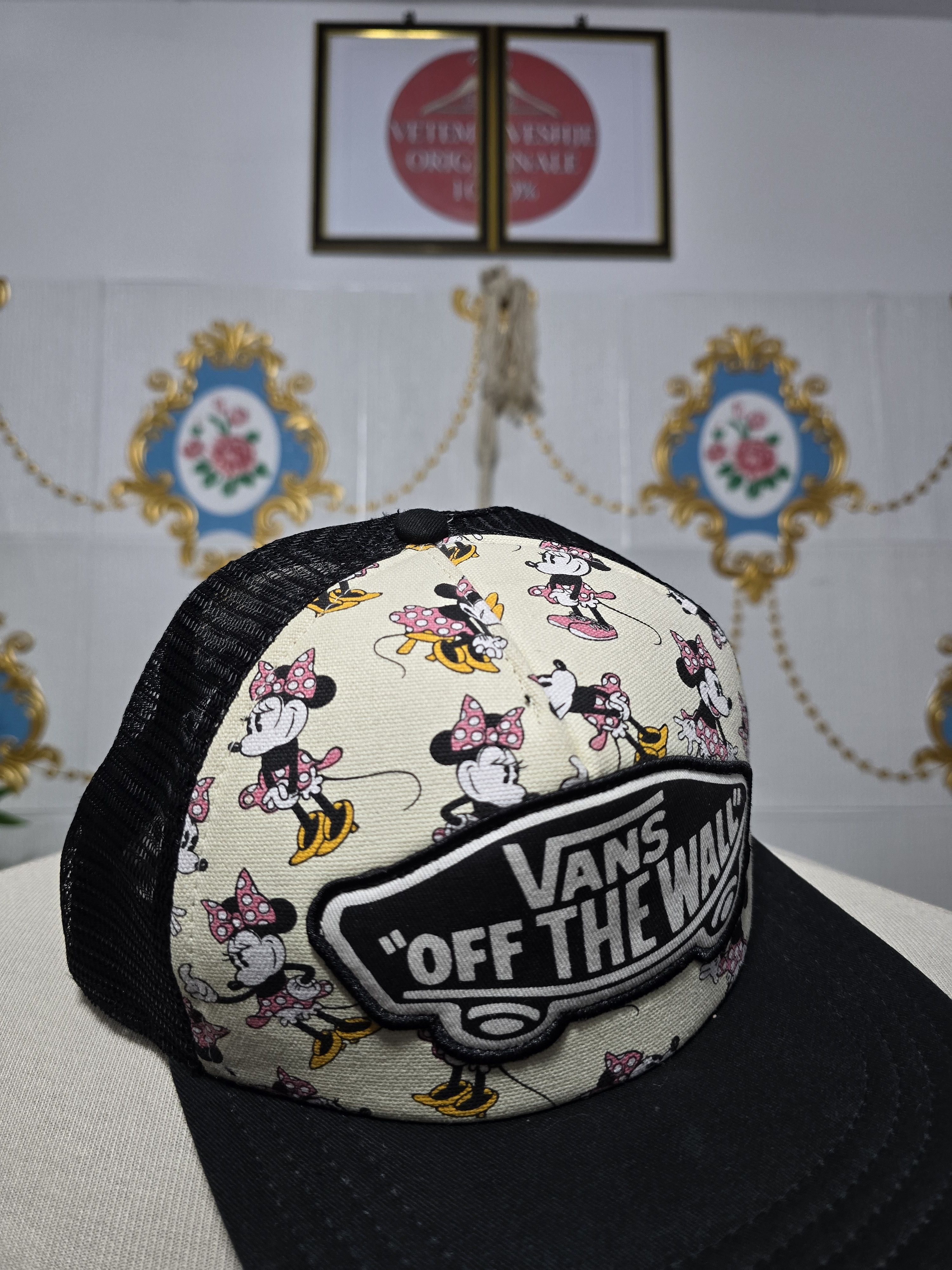 Disney × Vans Vans x Disney Minnie Mouse trucker hat .RARE. Onesize Size ONE SIZE - 2 Thumbnail