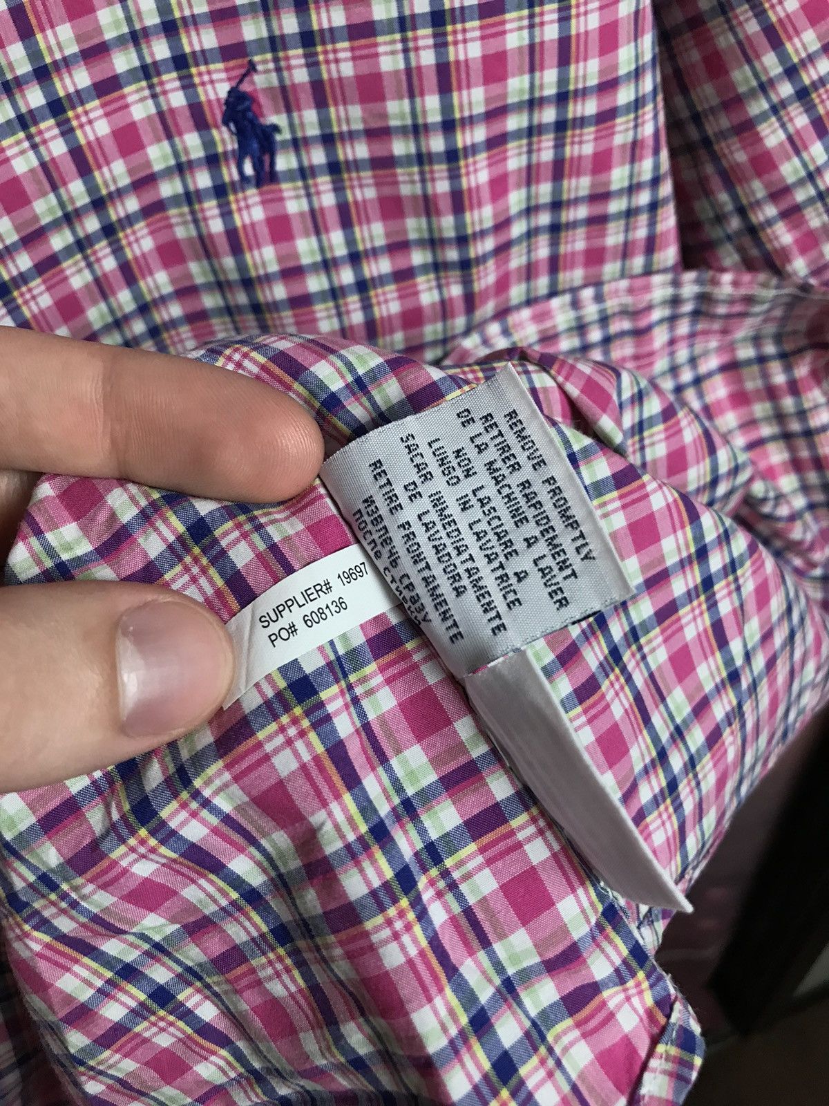 Vintage Vintage Polo Ralph Lauren luxury shirt Size US L / EU 52-54 / 3 - 5 Thumbnail