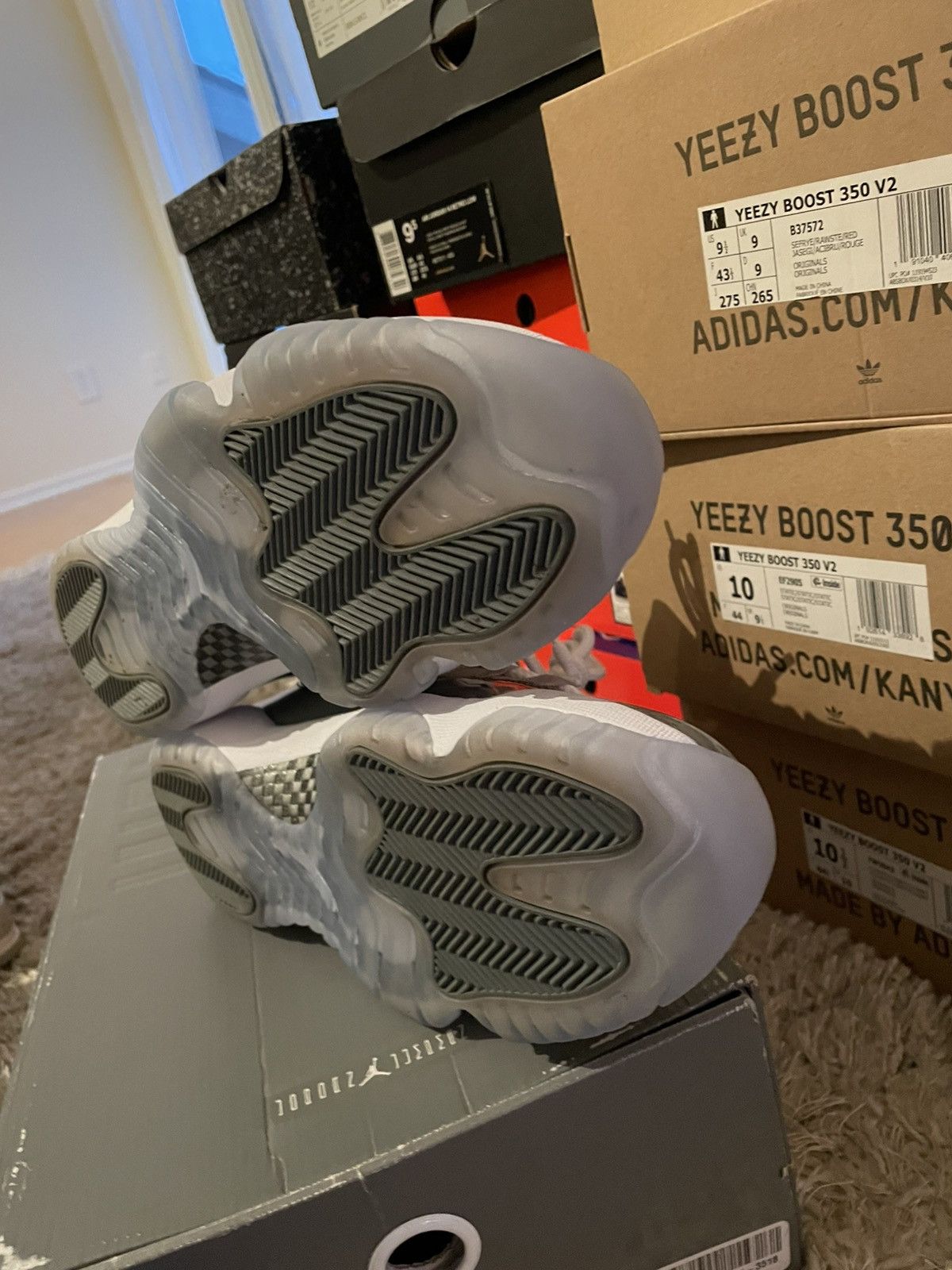 Jordan Brand Jordan 11 Cool Grey 2011 Release Size US 9 / EU 42 - 9 Thumbnail