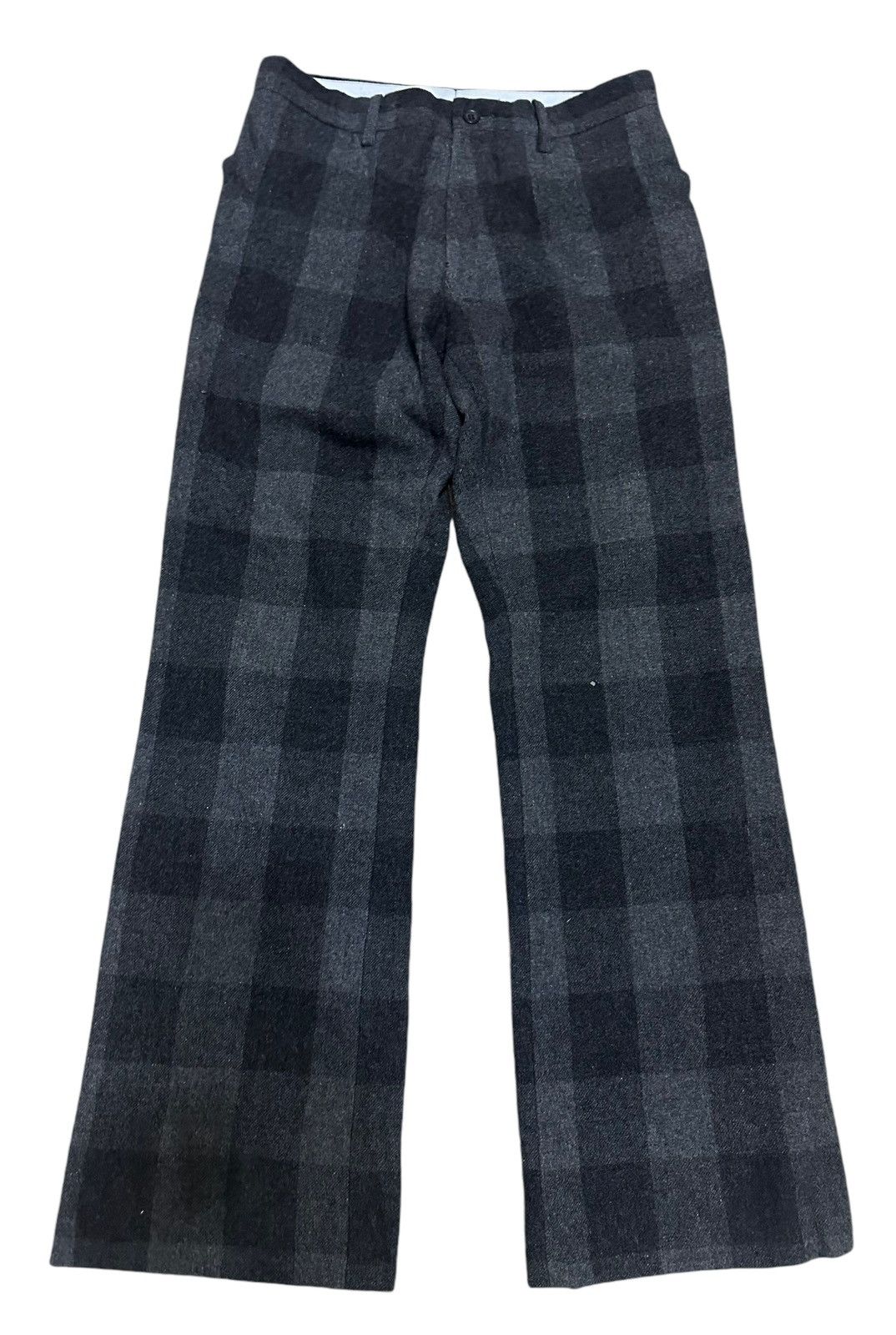 Japanese Brand × PPFM 🇯🇵 Vintage Japan PPFM Checked Gothic Punk Pants Size US 29 - 1 Thumbnail
