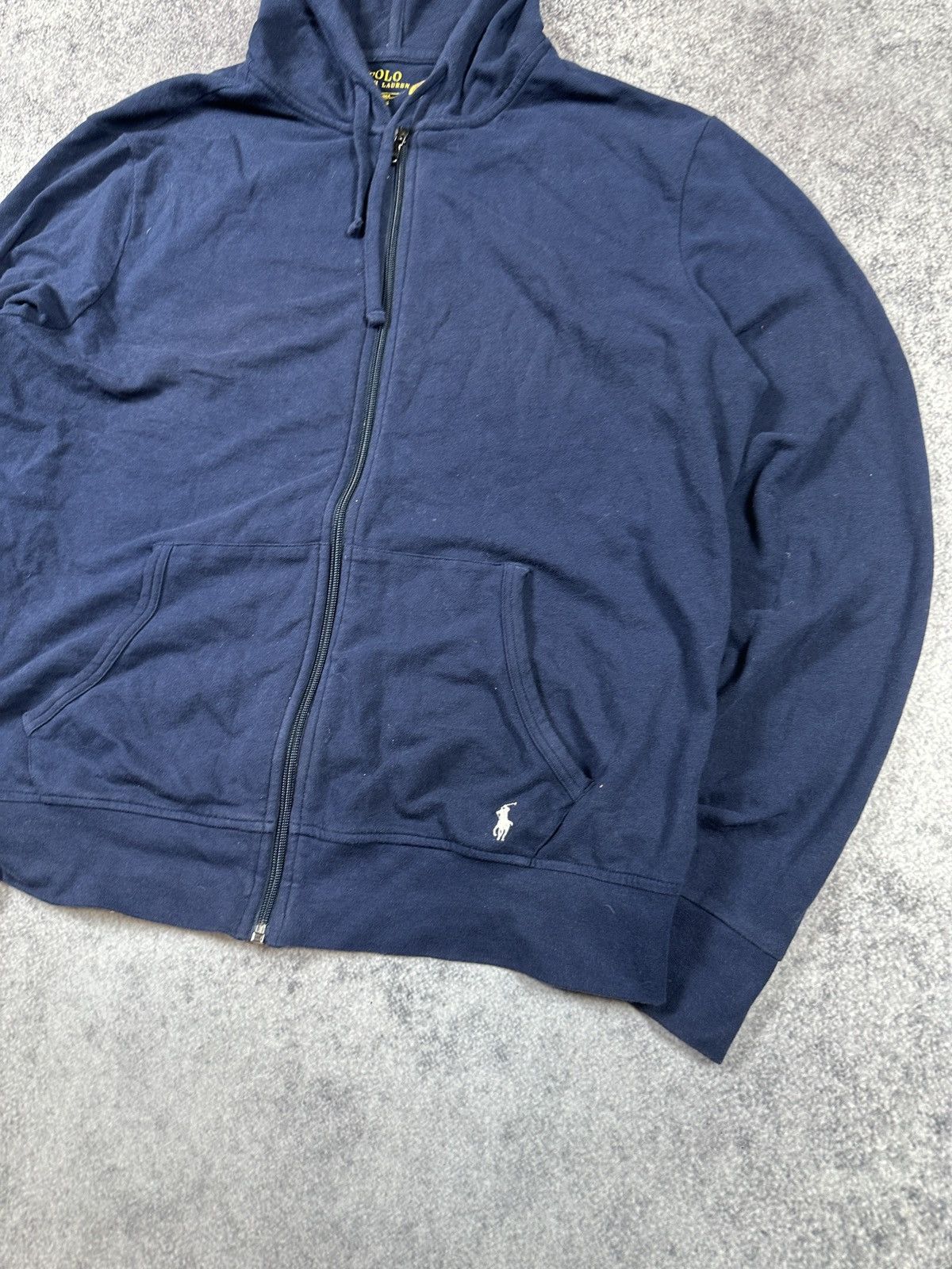 Polo Ralph Lauren Y2K Vintage Polo Ralph Lauren Zip Up Hoodie Streetwear Rare Size US M / EU 48-50 / 2 - 2 Thumbnail