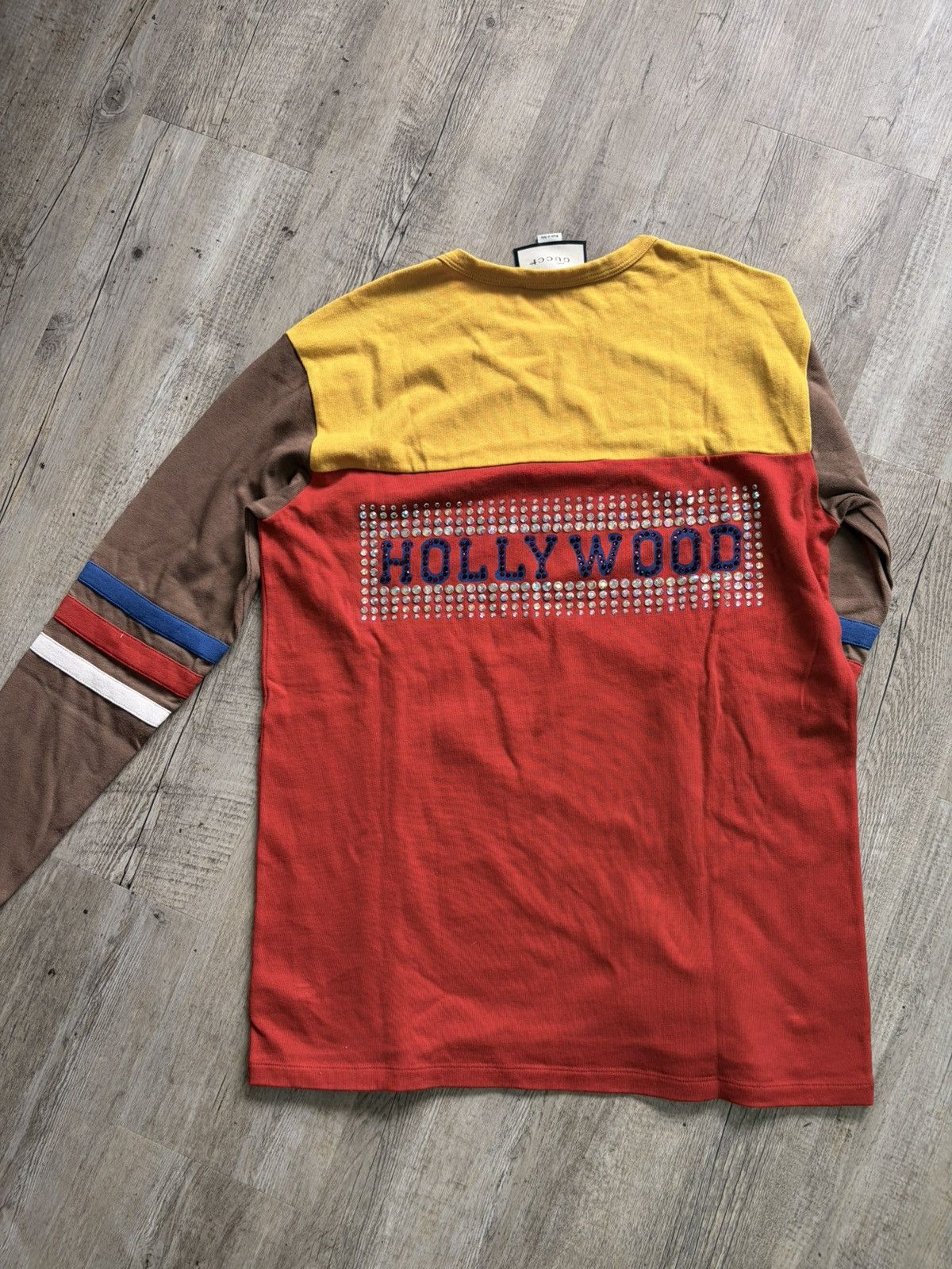Gucci Sample Gucci “Holly Wood” backprint crystal longsleeve Size US L / EU 52-54 / 3 - 1 Thumbnail