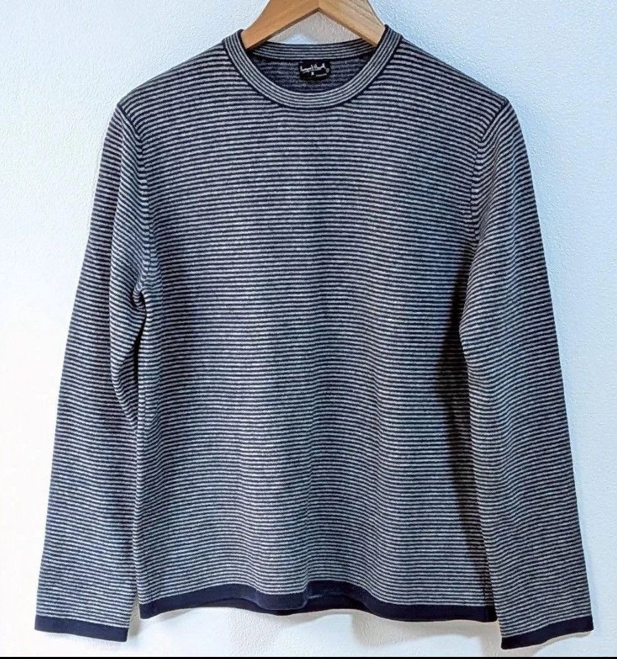 Margaret Howell Margaret Howell MHL. Wool Knit Navy Border Size L Minimal Size US L / EU 52-54 / 3 - 1 Preview