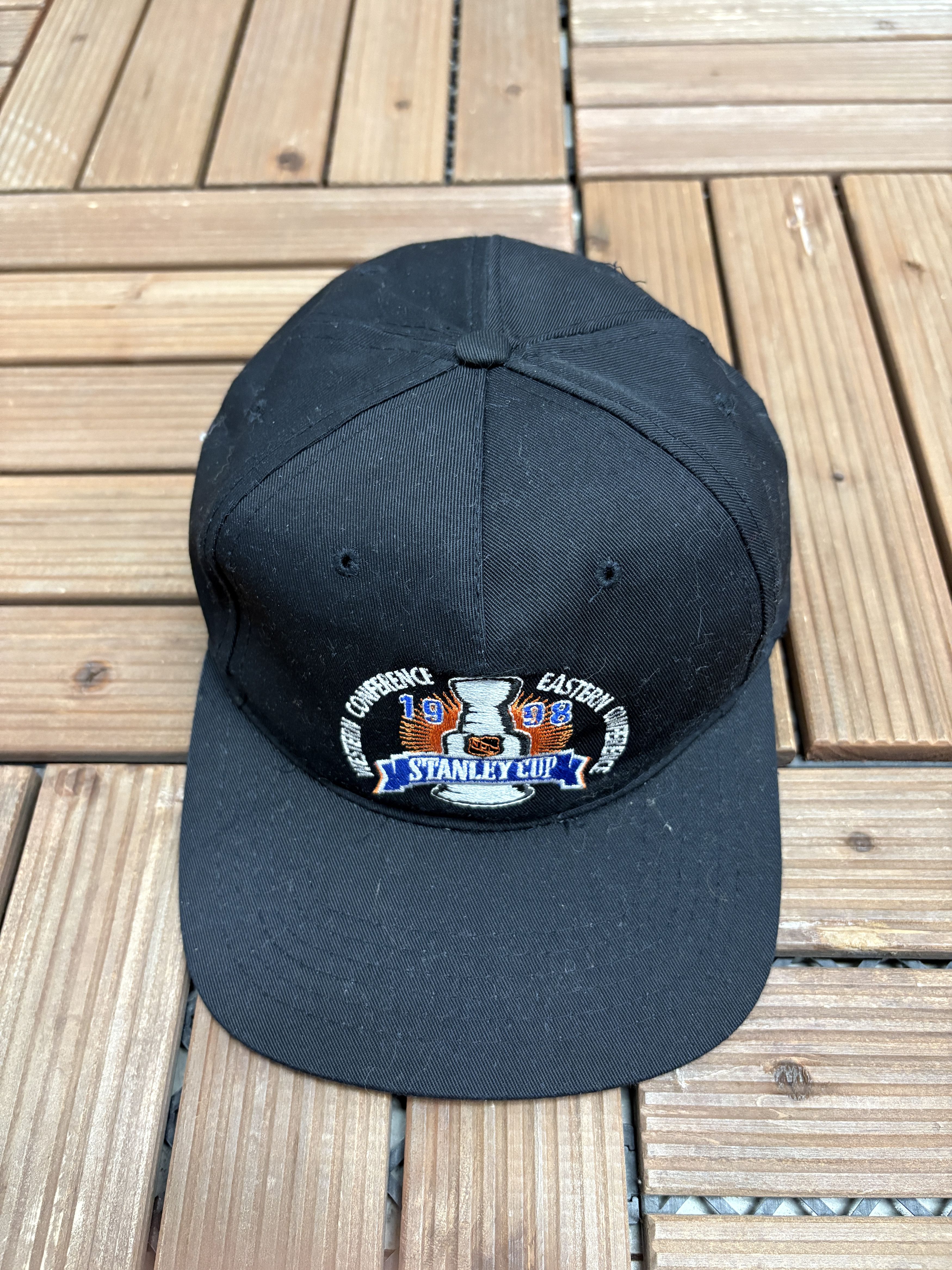 Vintage Stanley Cup 1998 Vintage Black Hat Cap Size ONE SIZE - 2 Thumbnail