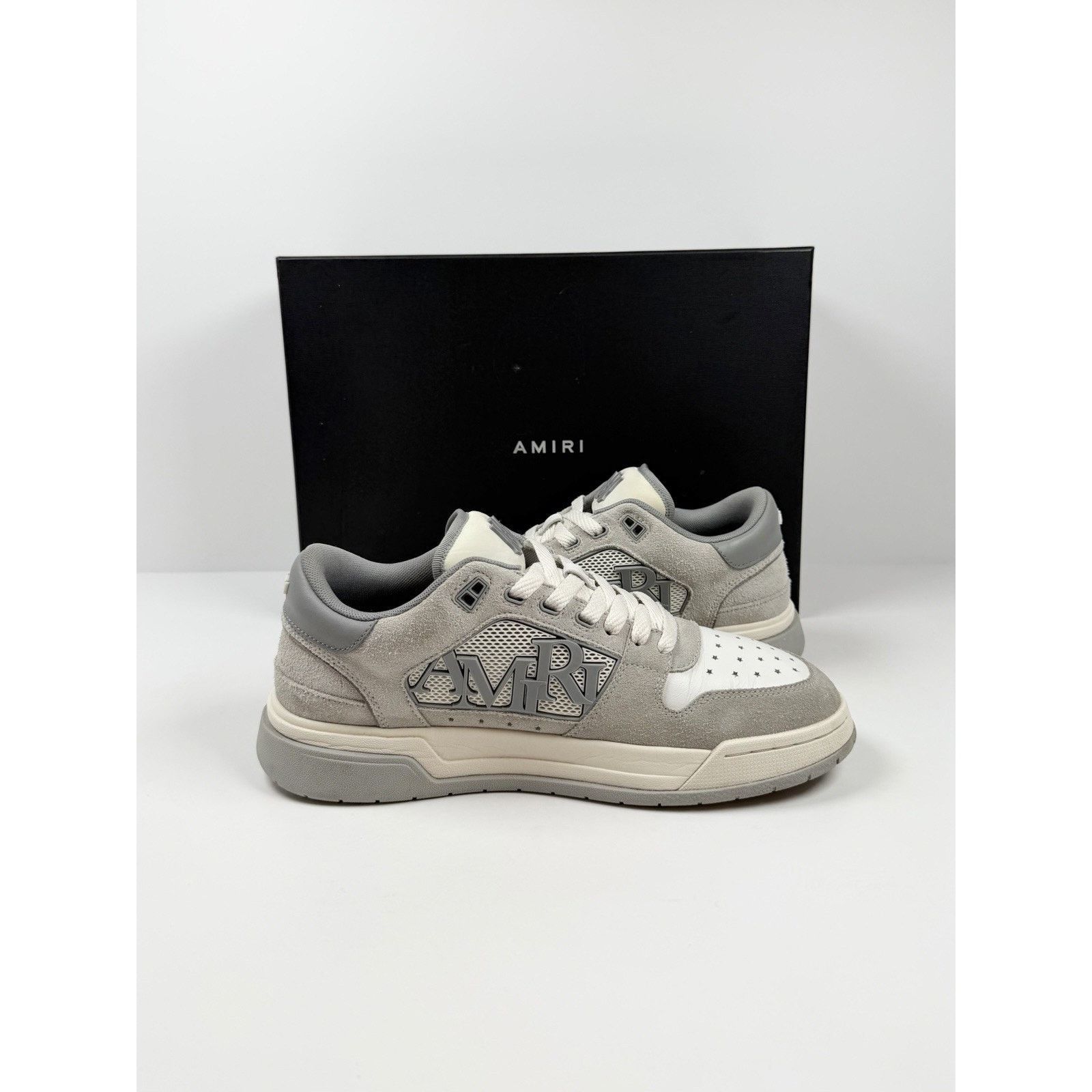 Amiri Size 43EU/10US - Amiri Classic Low Top Grey Sneakers Size US 10 / EU 43 - 5 Thumbnail