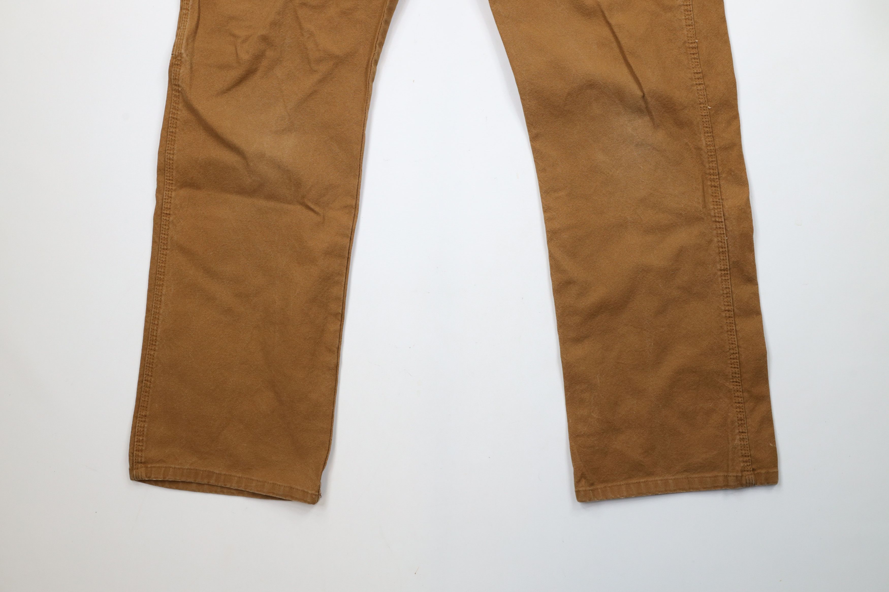 Dickies × Vintage Vintage Y2K Dickies Canvas Wide Leg Dungaree Pants Duck Size US 32 / EU 48 - 4 Thumbnail