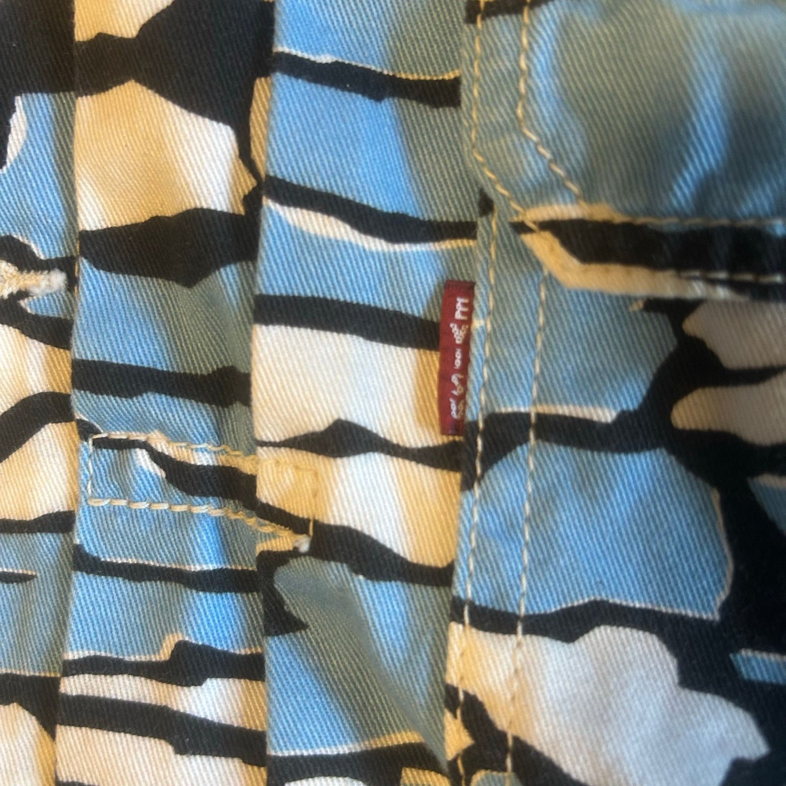 Evisu Evisu Ishigaki Camo Trucker Jacket. Size M / US 6-8 / IT 42-44 - 7 Thumbnail