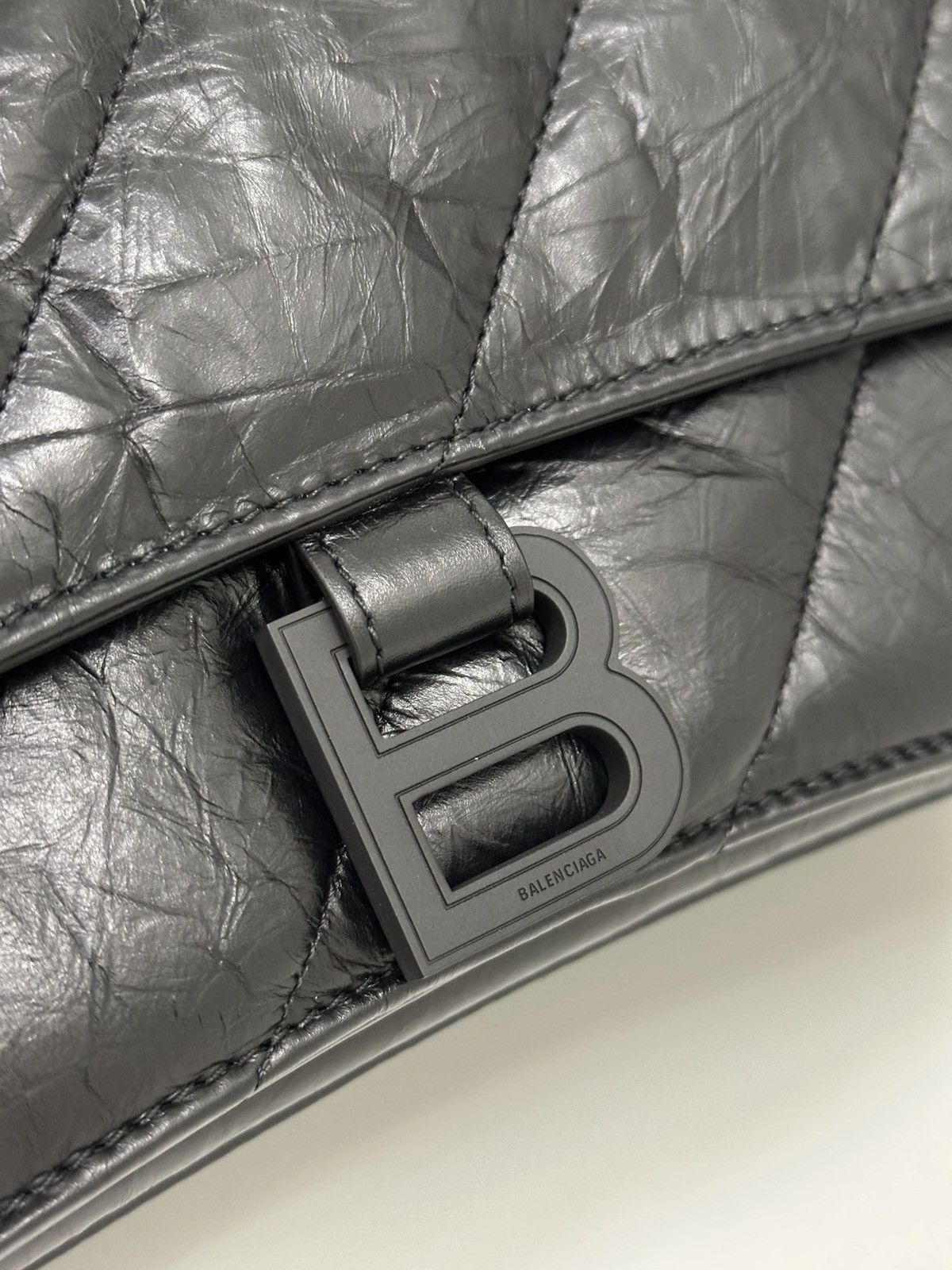 Balenciaga BALENCIAGA Crush Chain Bag Medium Size ONE SIZE - 3 Thumbnail