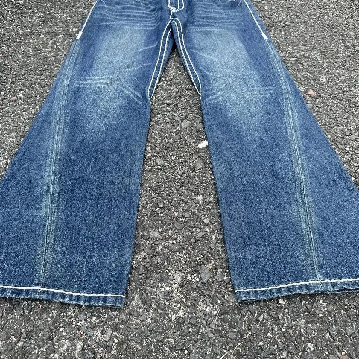 True Religion VINTAGE TRUE RELIGION JEANS BIG STITCH DENIM VERY RARE PANTS Size US 34 / EU 50 - 3 Thumbnail