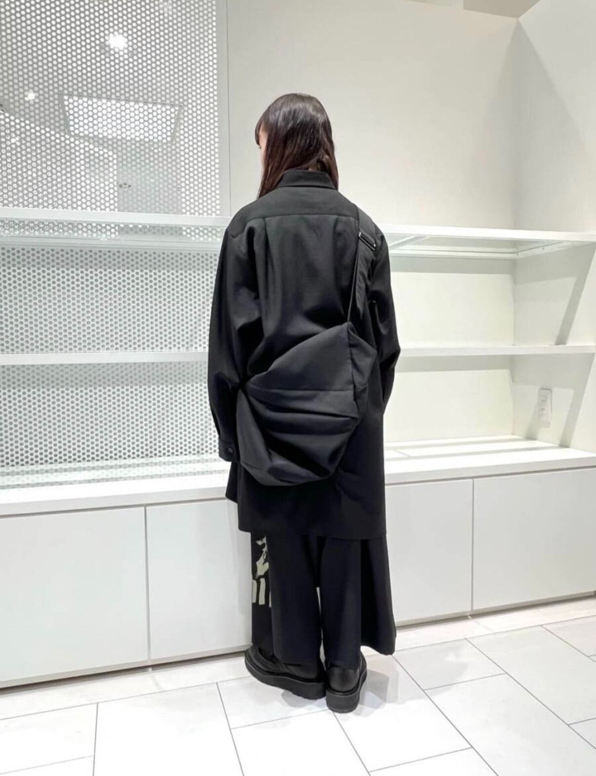 Y's Yohji Yamamoto Y's Wool Crossbody Bag Size ONE SIZE - 1 Thumbnail