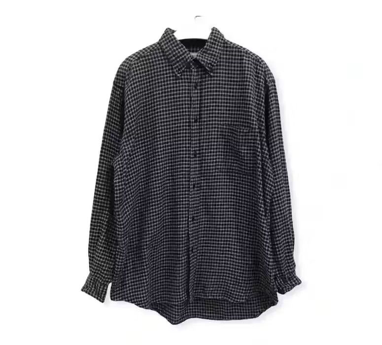 image of Mc Gregor Flannel Checkered Plaid Tartan Shirt, Men's (Size Large)